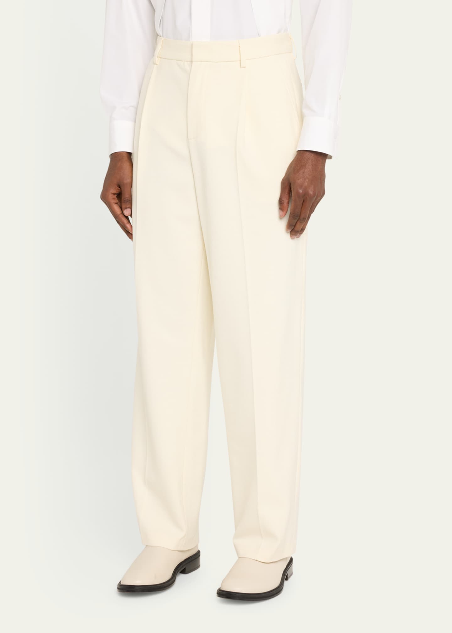SIMKHAI Men's Reggie Relaxed Straight Pants Image 4 of 5