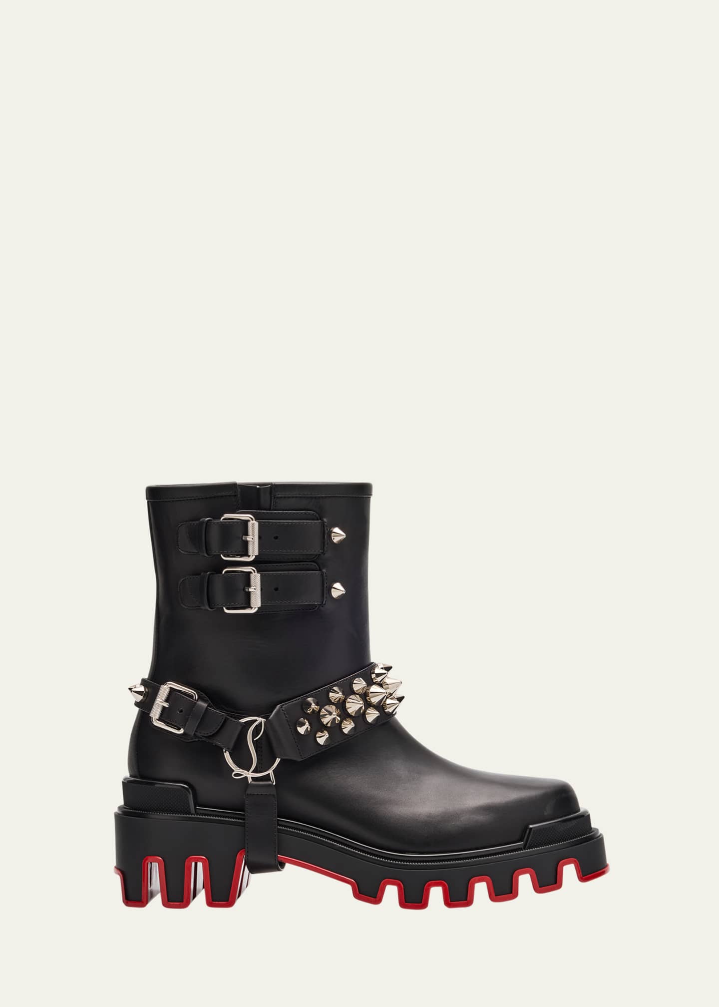 Spiked biker boots shop