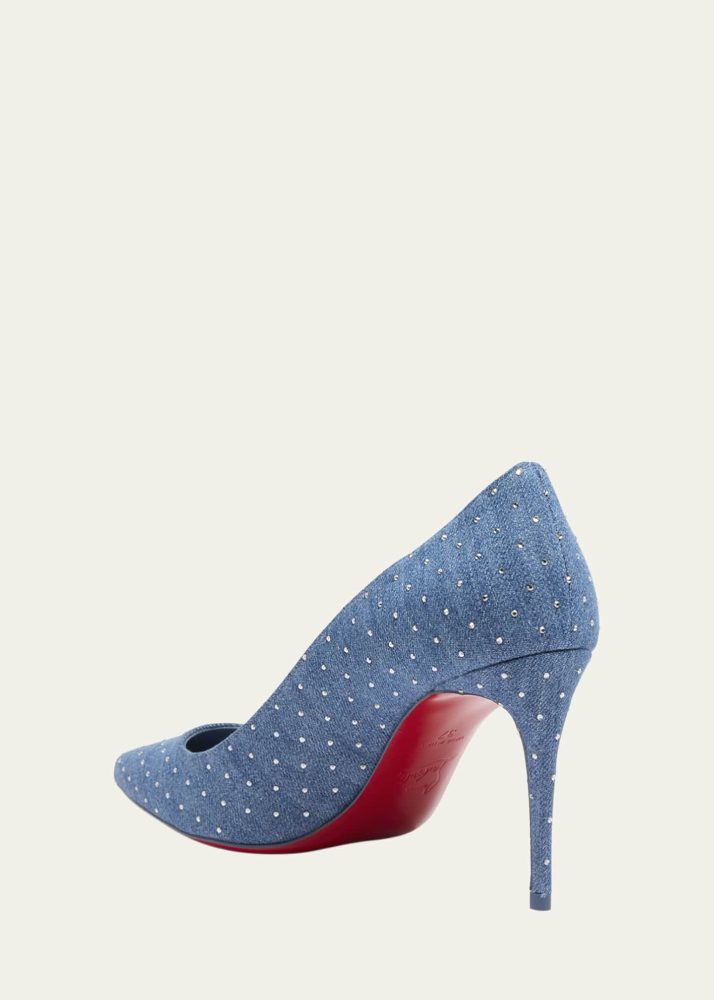 Christian louboutin denim pumps best sale