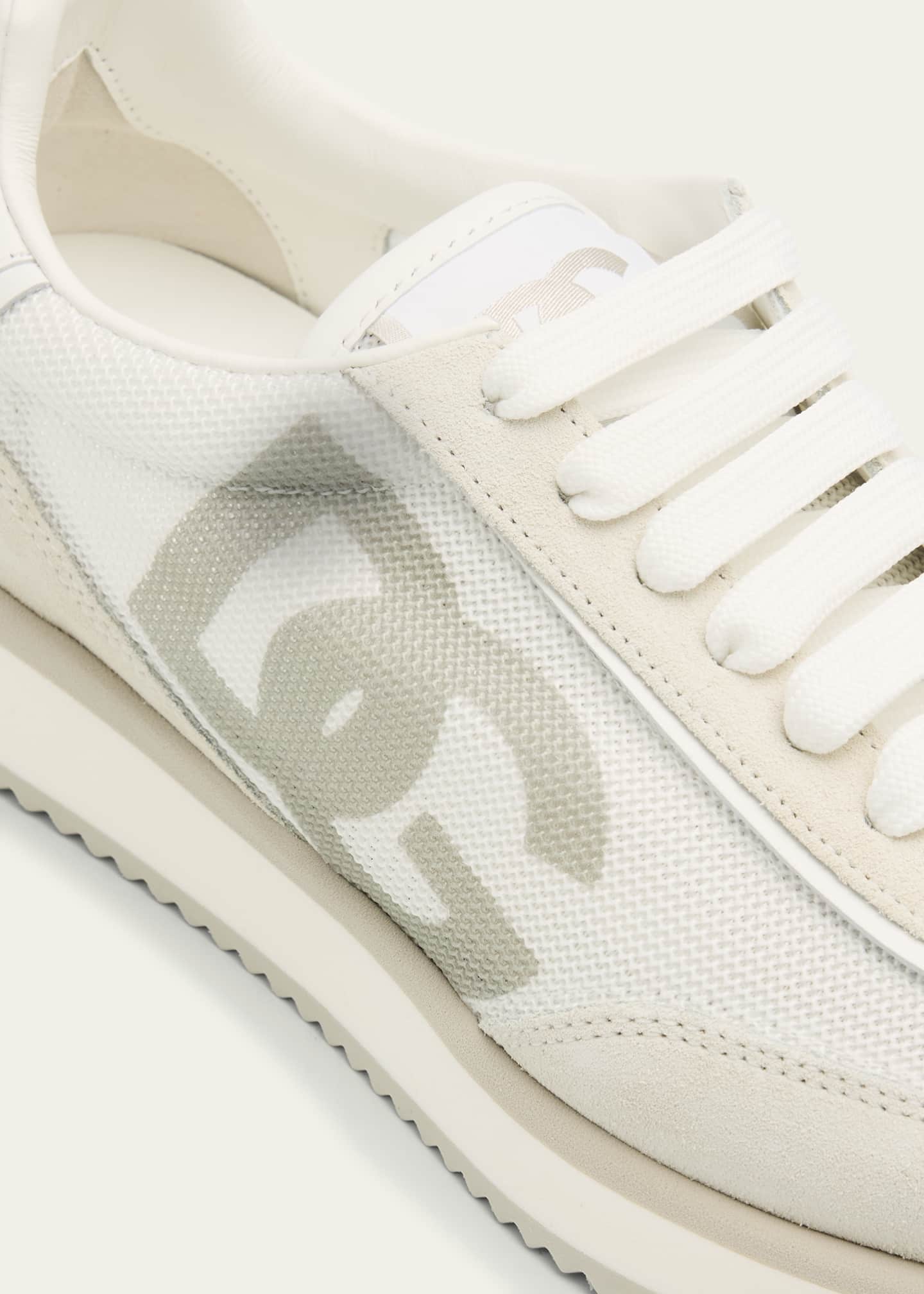Dolce&Gabbana Mixed-Material DG Cushion Sneakers Image 5 of 6
