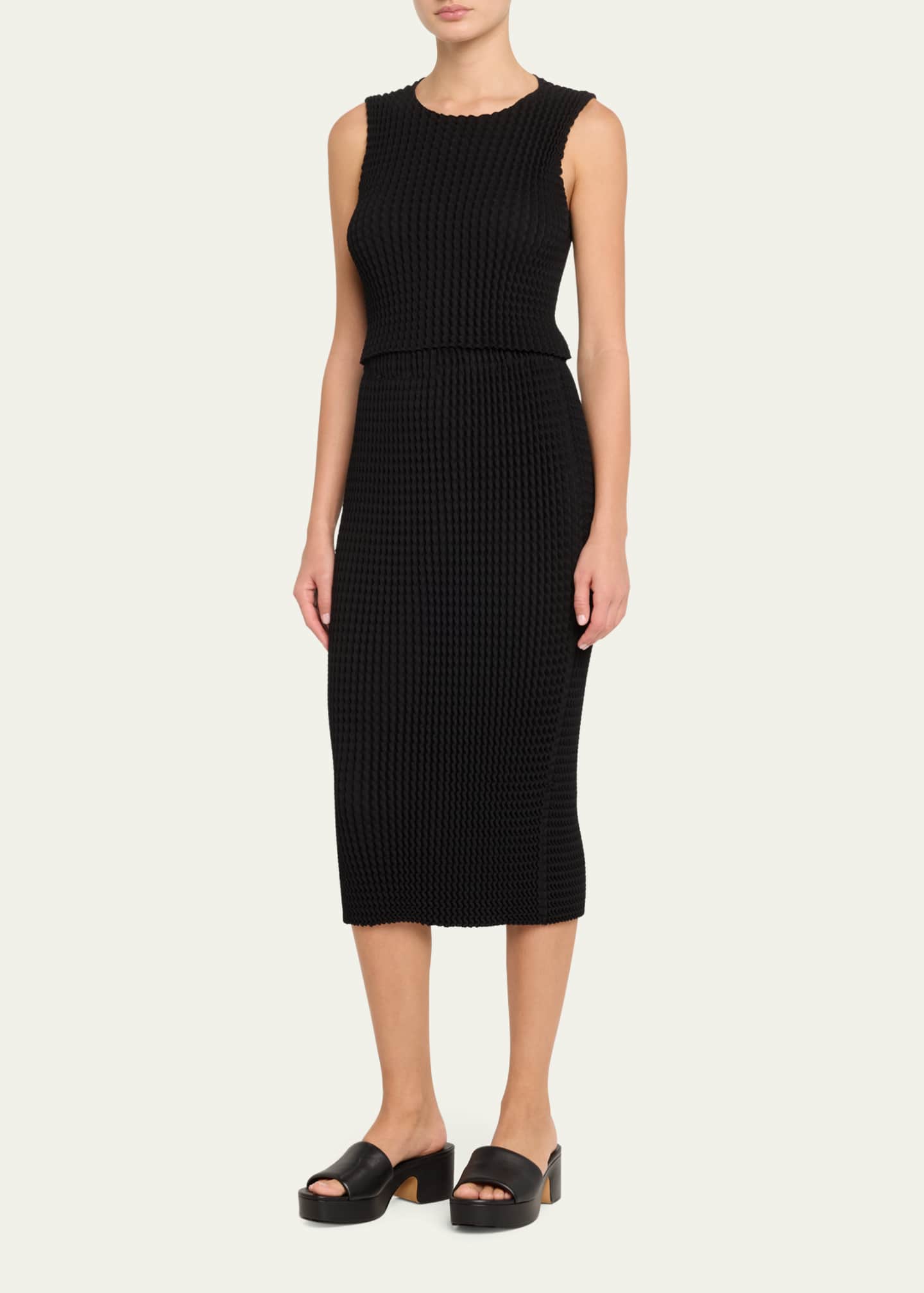 Issey Miyake Spongy Bk 46 Cropped Top - Bergdorf Goodman