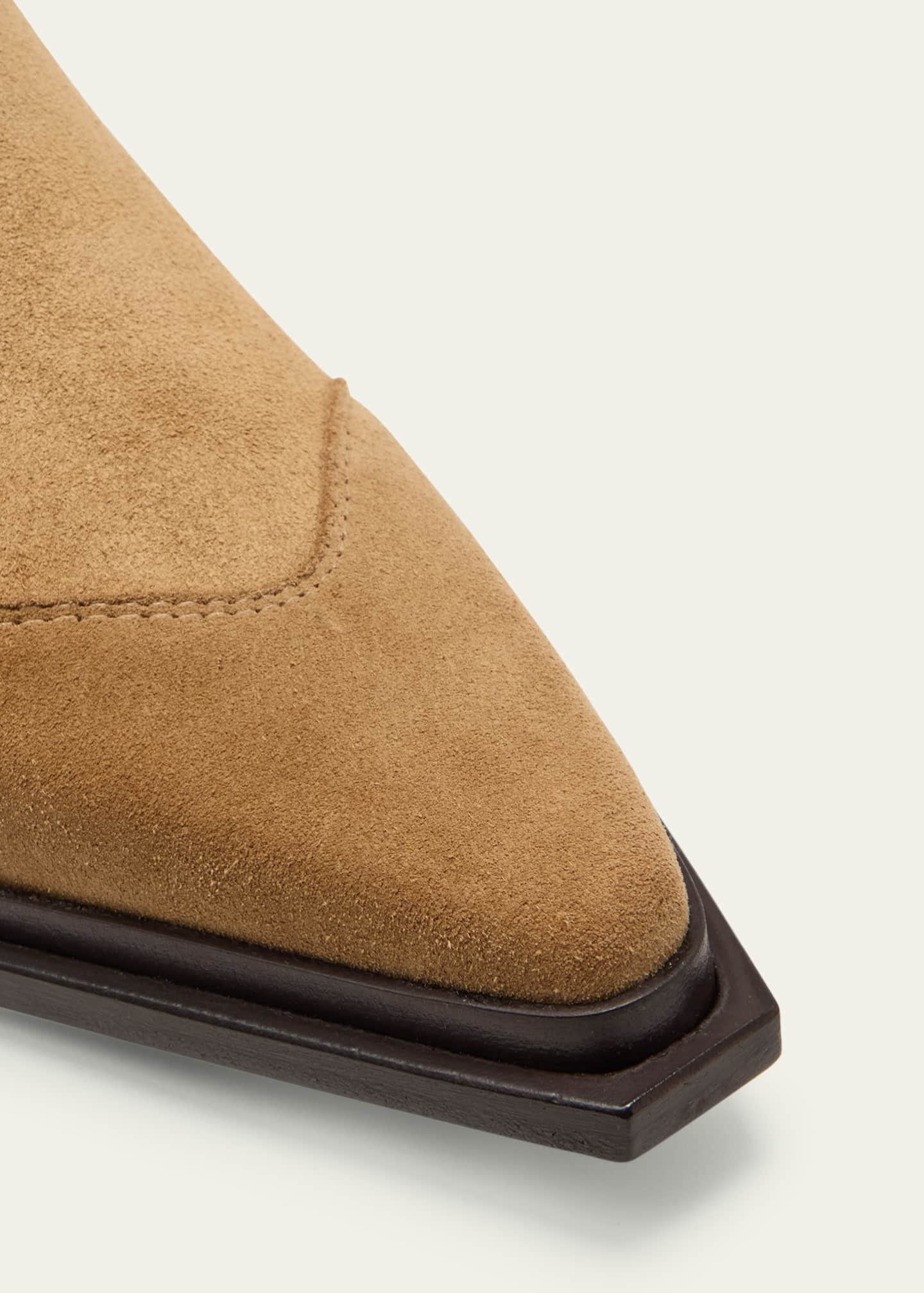 Jimmy Choo Cece Suede Western Booties Image 5 of 5