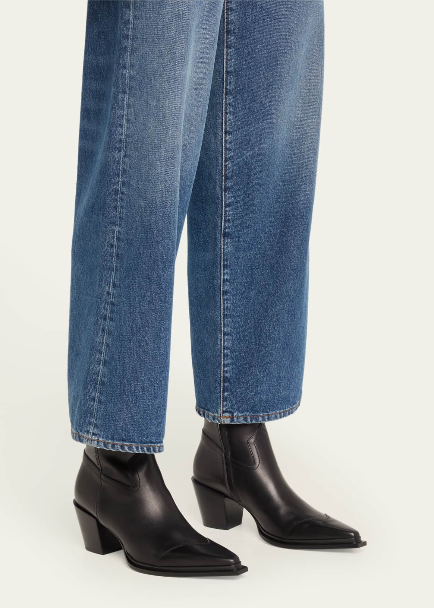 Cece Leather Western Booties