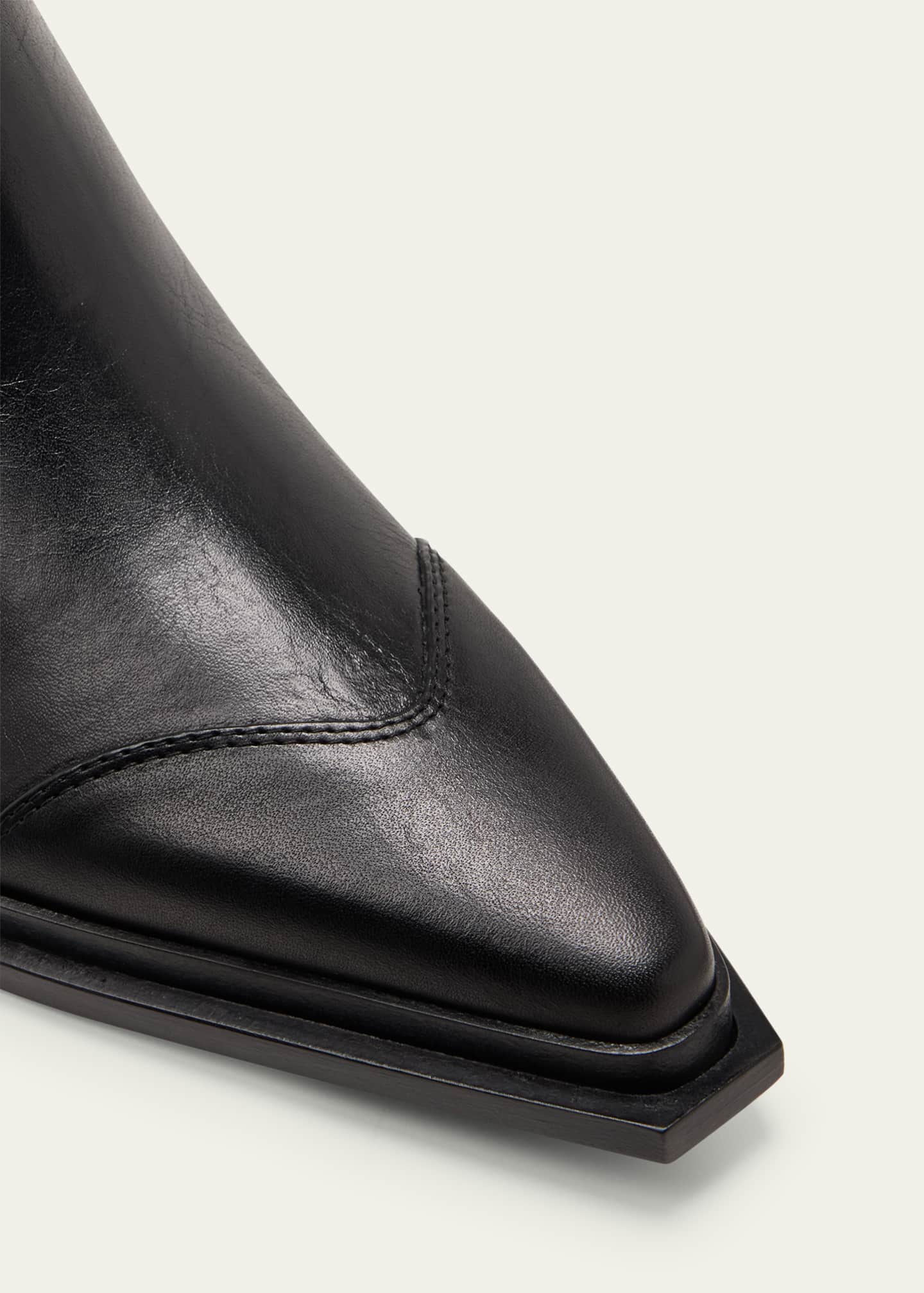 Cece Leather Western Booties