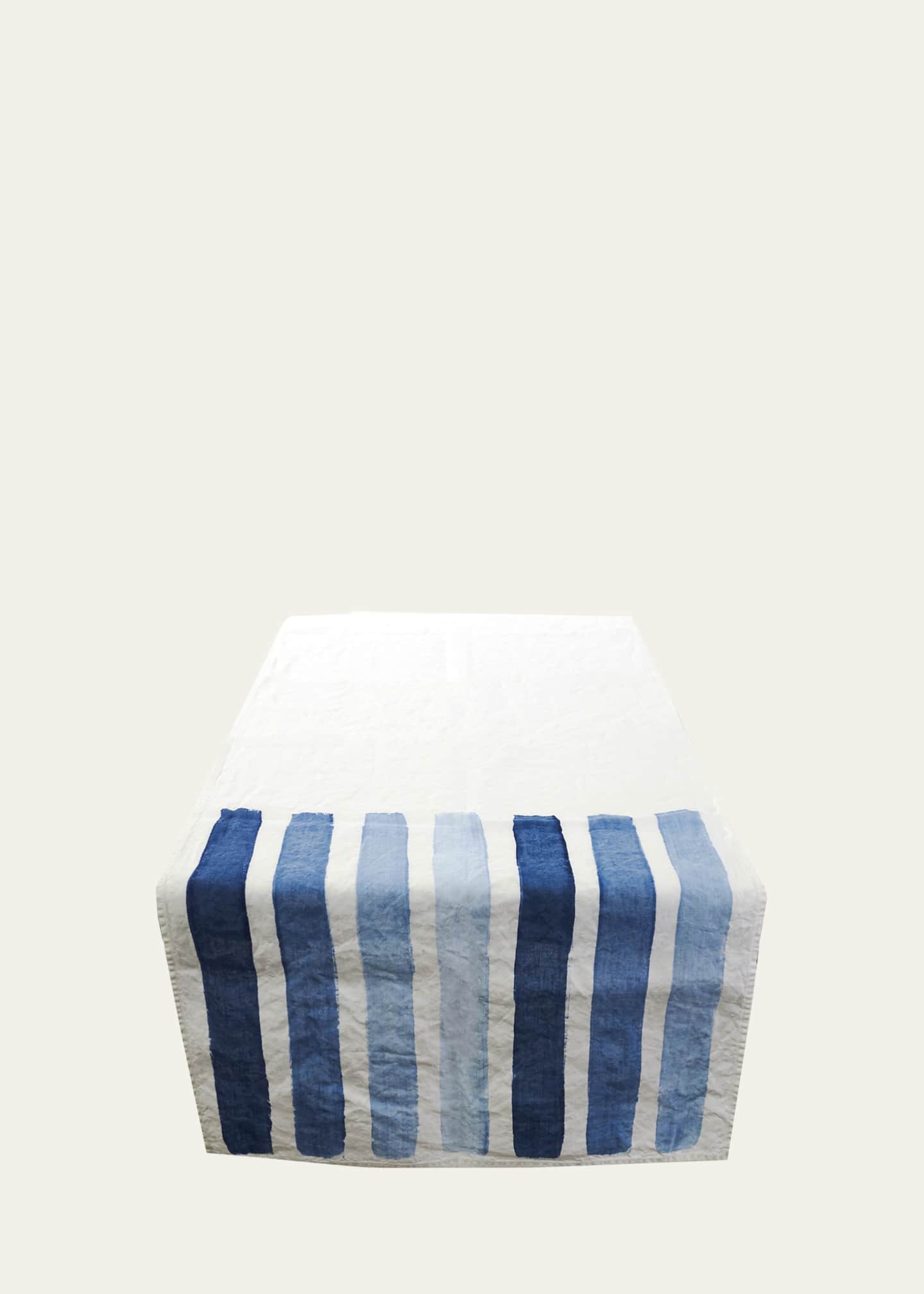 Stamperia Bertozzi Gammacolor Blues Linen Runner Image 2 of 2