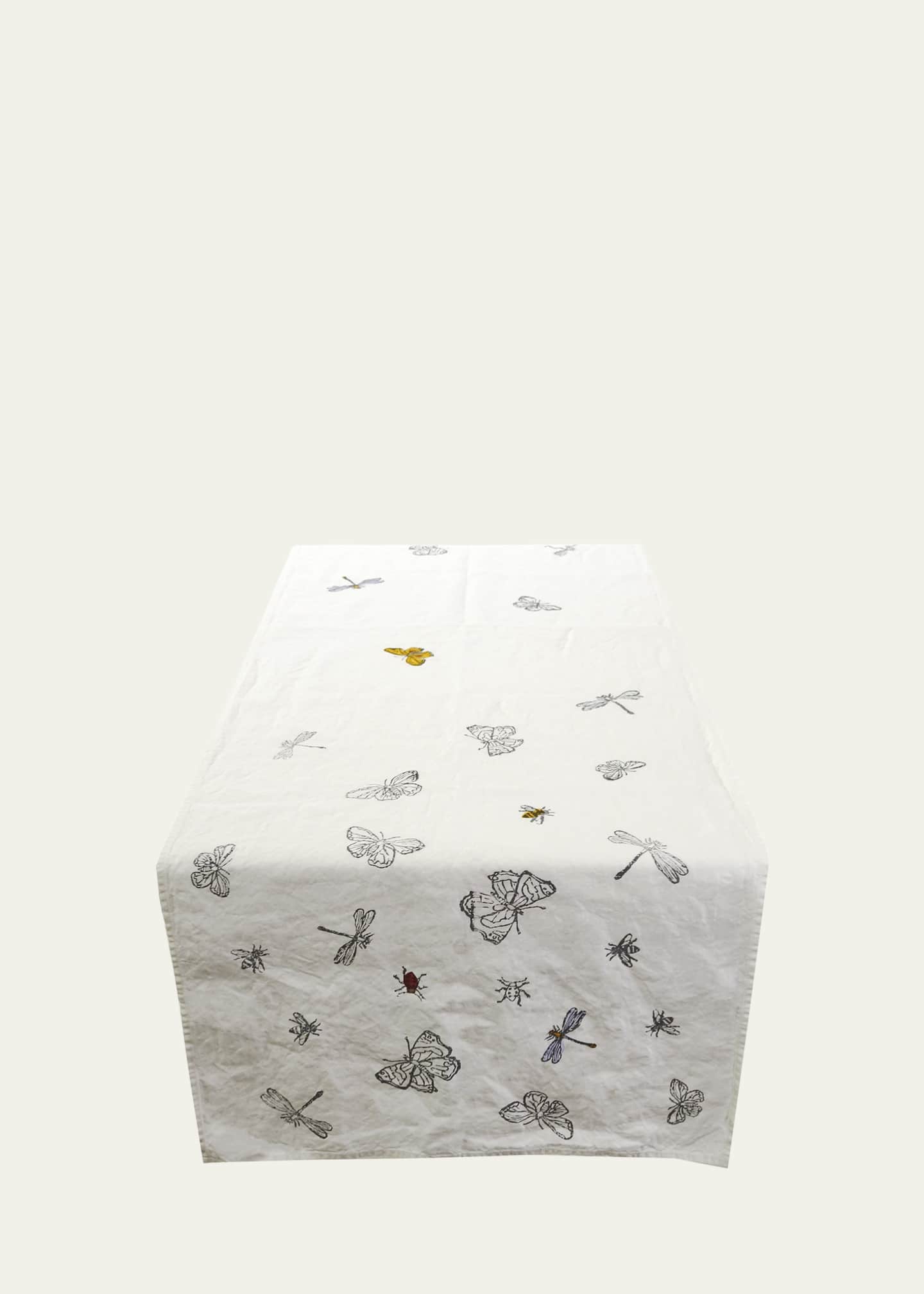 Stamperia Bertozzi Insetti Linen Runner Image 2 of 2