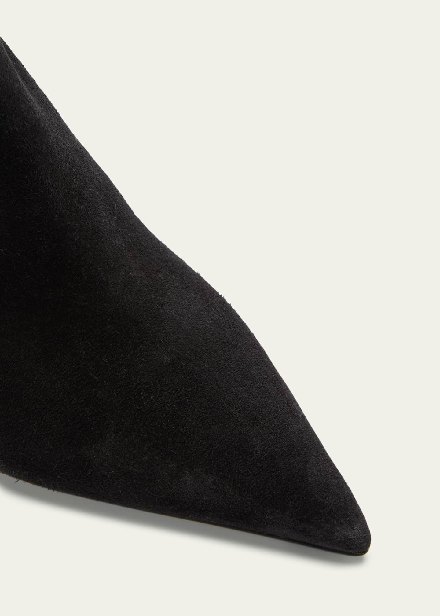 Jimmy Choo Alizze Suede Ankle Booties - Bergdorf Goodman