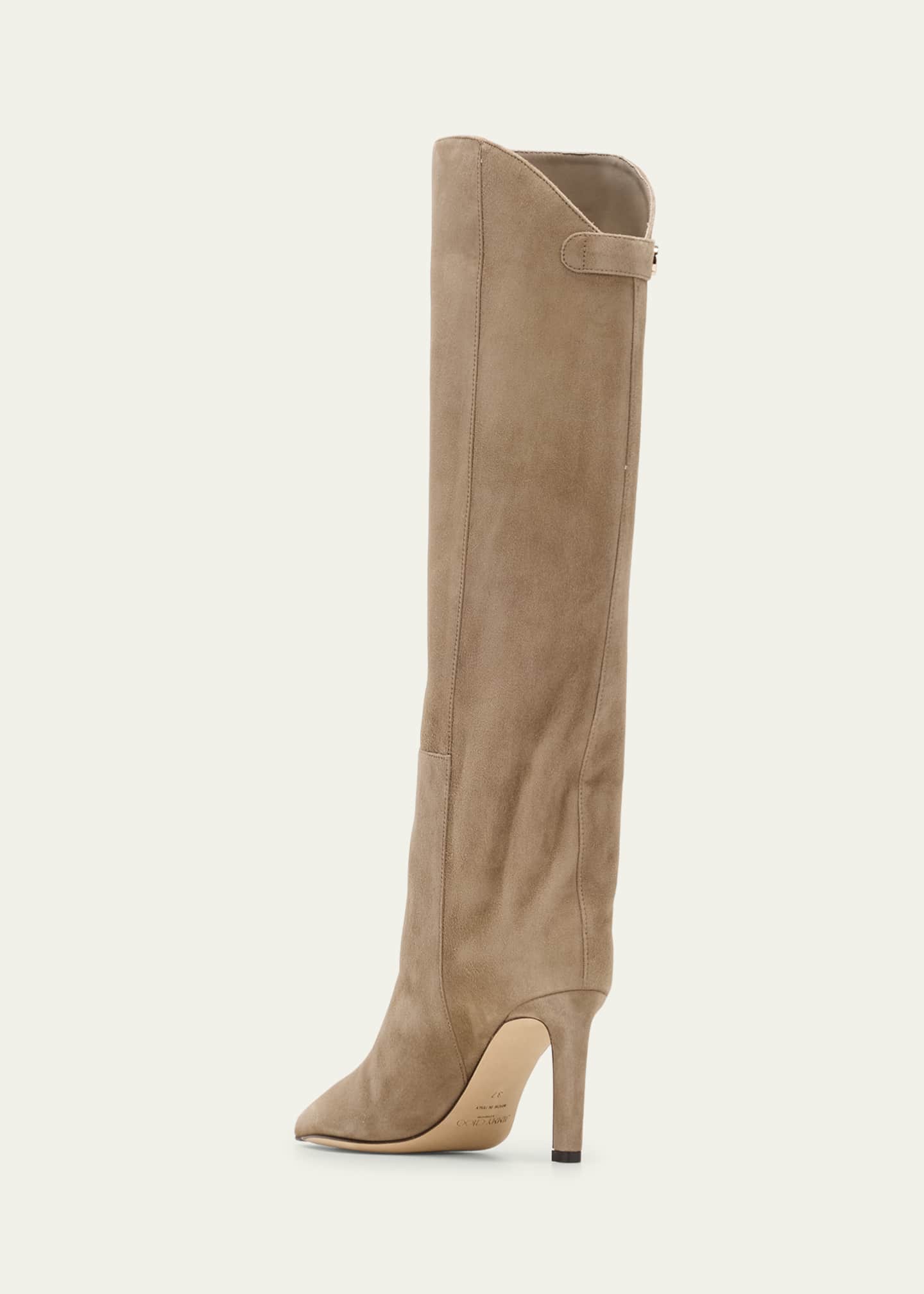 Jimmy Choo Alizze Suede Knee Boots Image 2 of 3