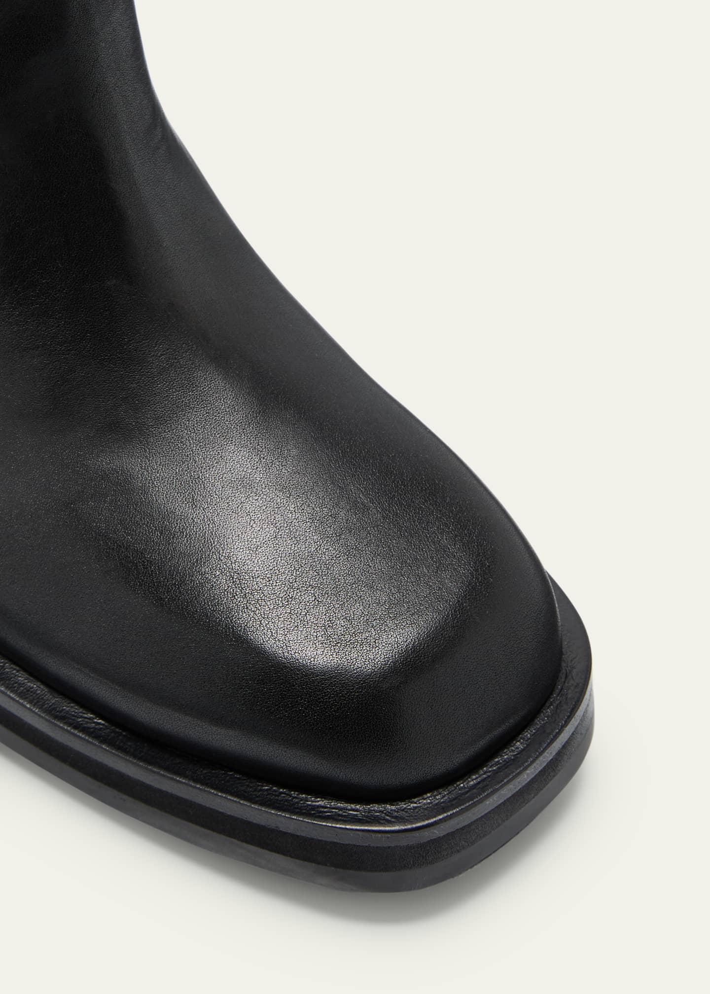 Jimmy Choo Brooklyn Leather Moto Booties Image 3 of 3