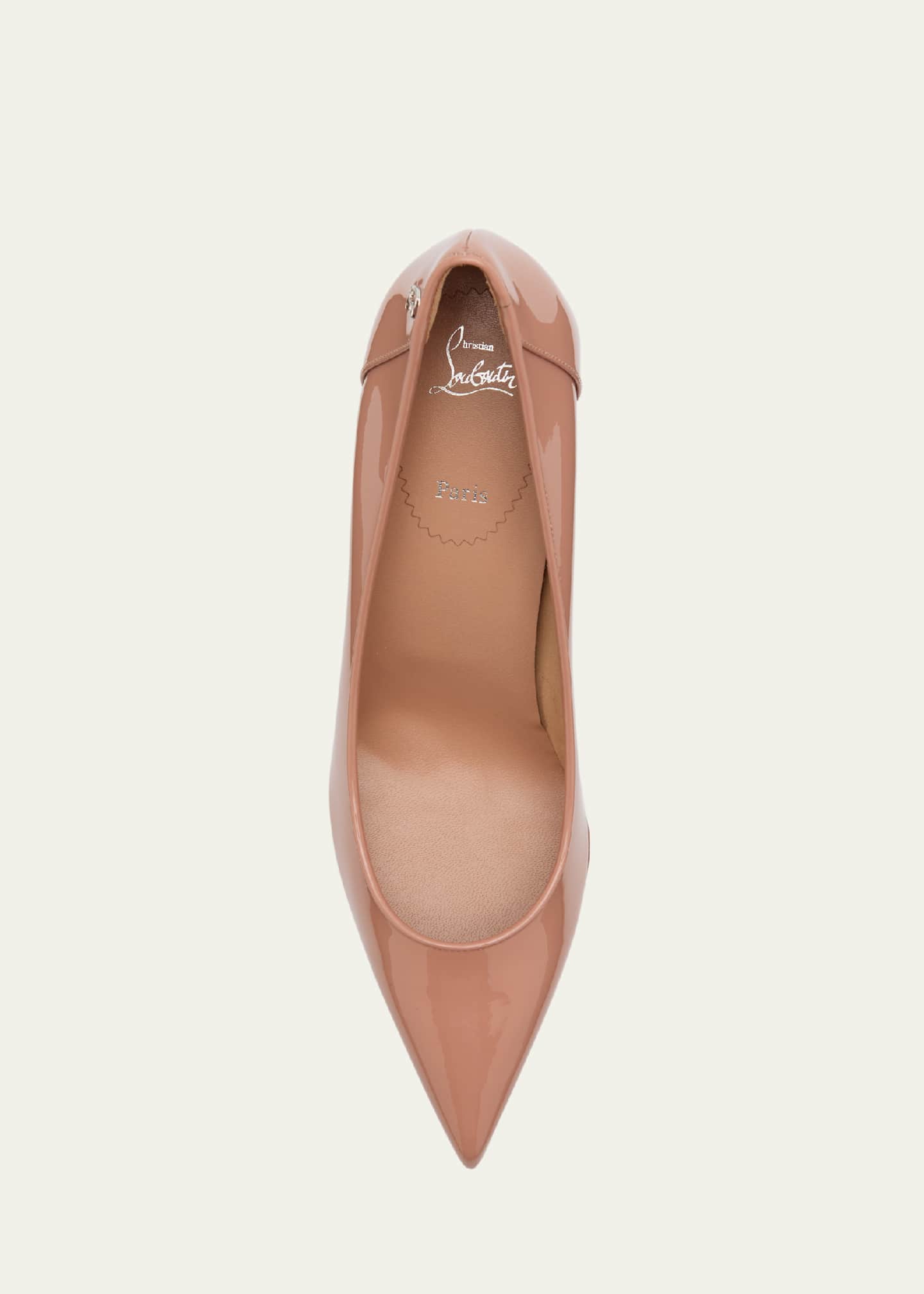 Christian Louboutin Sporty Kate Patent Red Sole Pumps Image 6 of 6