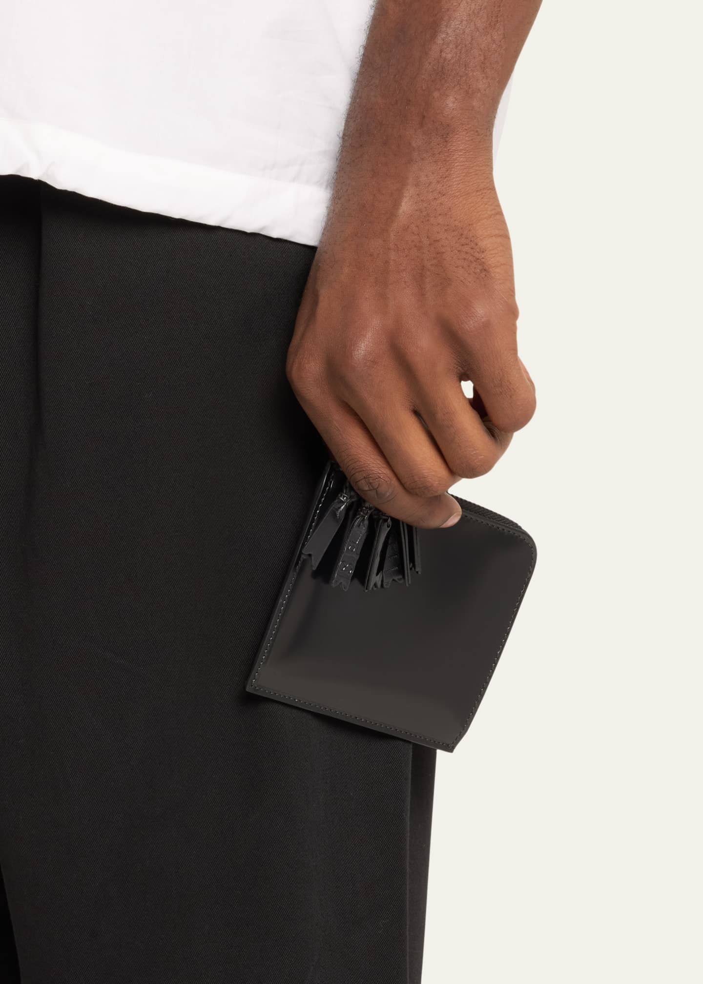 Comme des Garcons Men's Zipper Medley Wallet Image 2 of 4