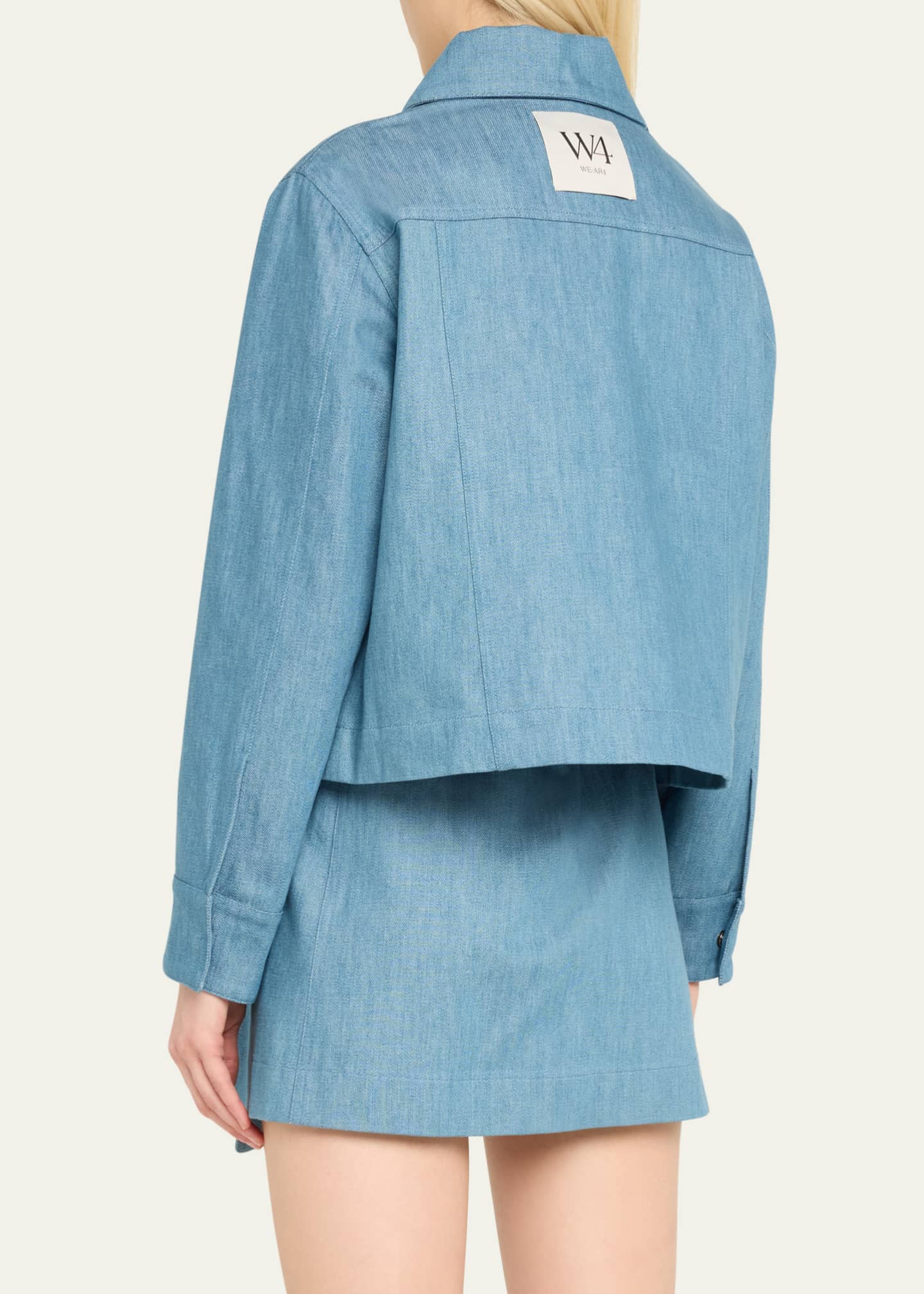 WE-AR4 The Port Denim Jacket Image 3 of 5