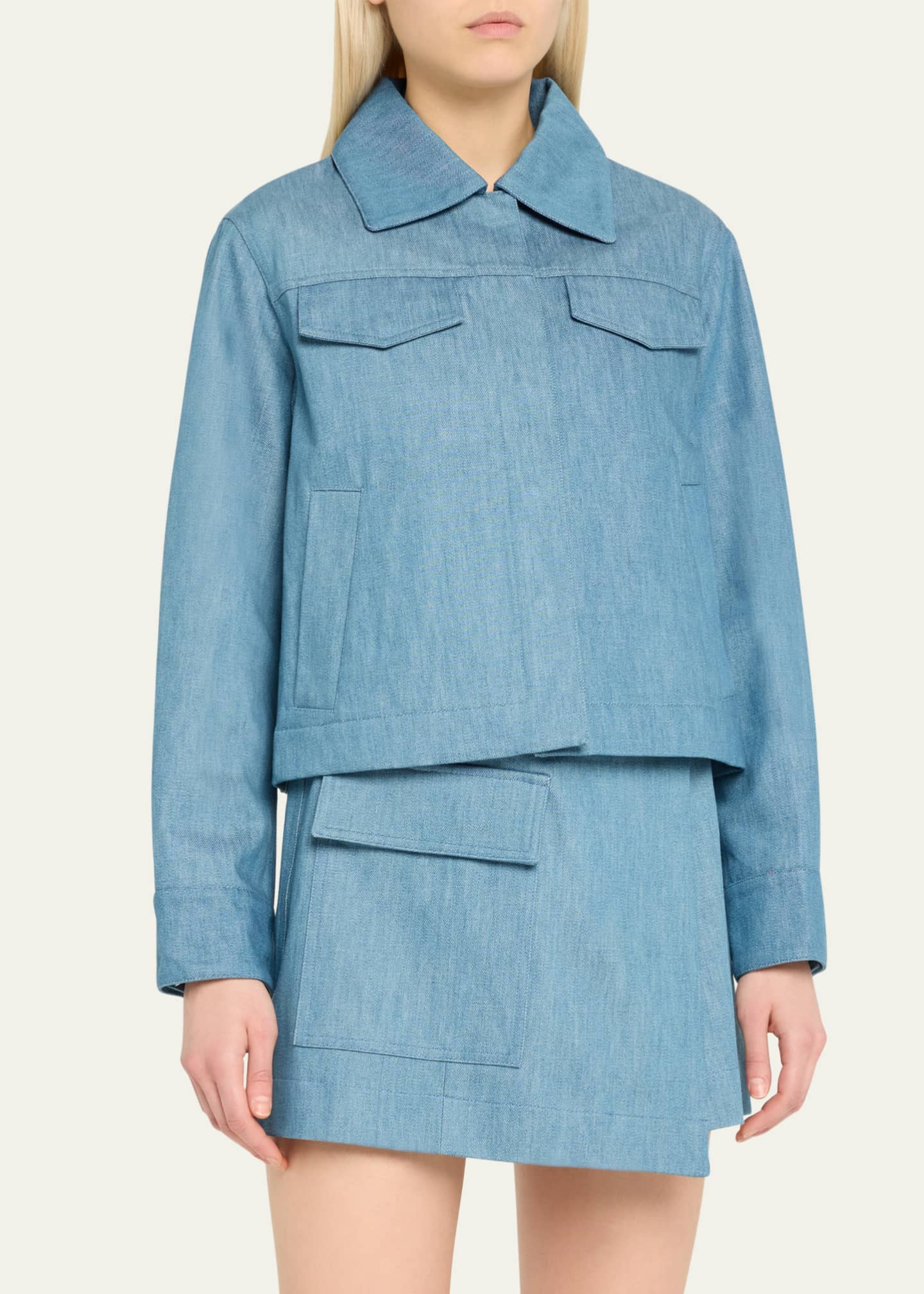 WE-AR4 The Port Denim Jacket Image 4 of 5