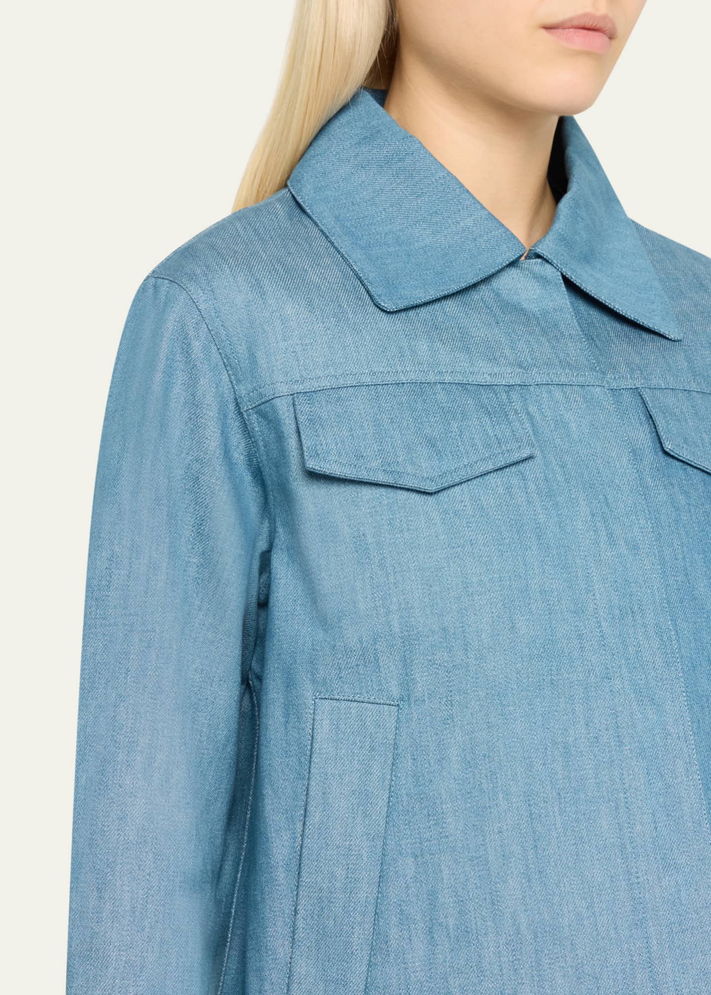 WE-AR4 The Port Denim Jacket Image 5 of 5