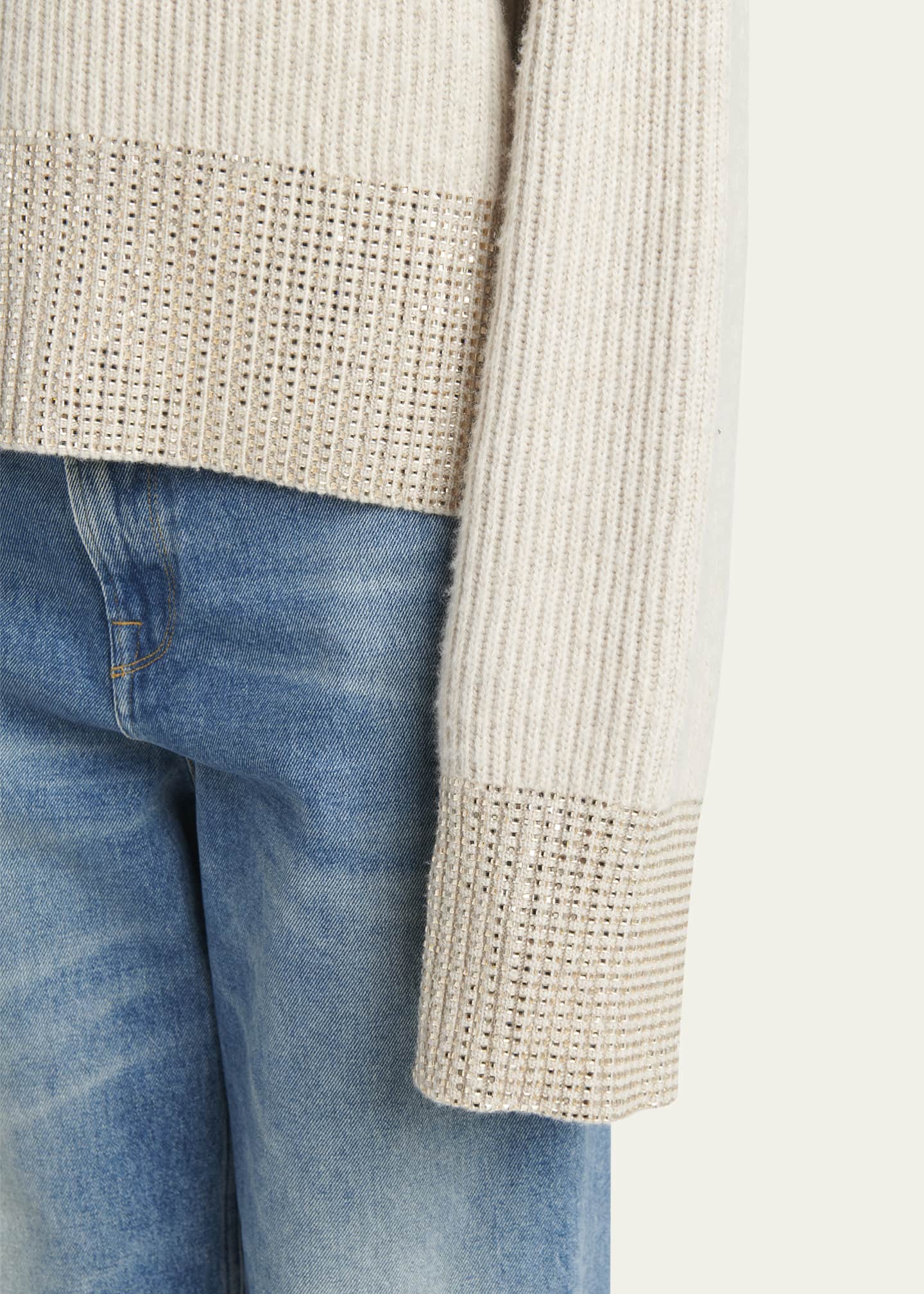 Golden Goose Journey Embroidered Crewneck Sweater Image 5 of 5