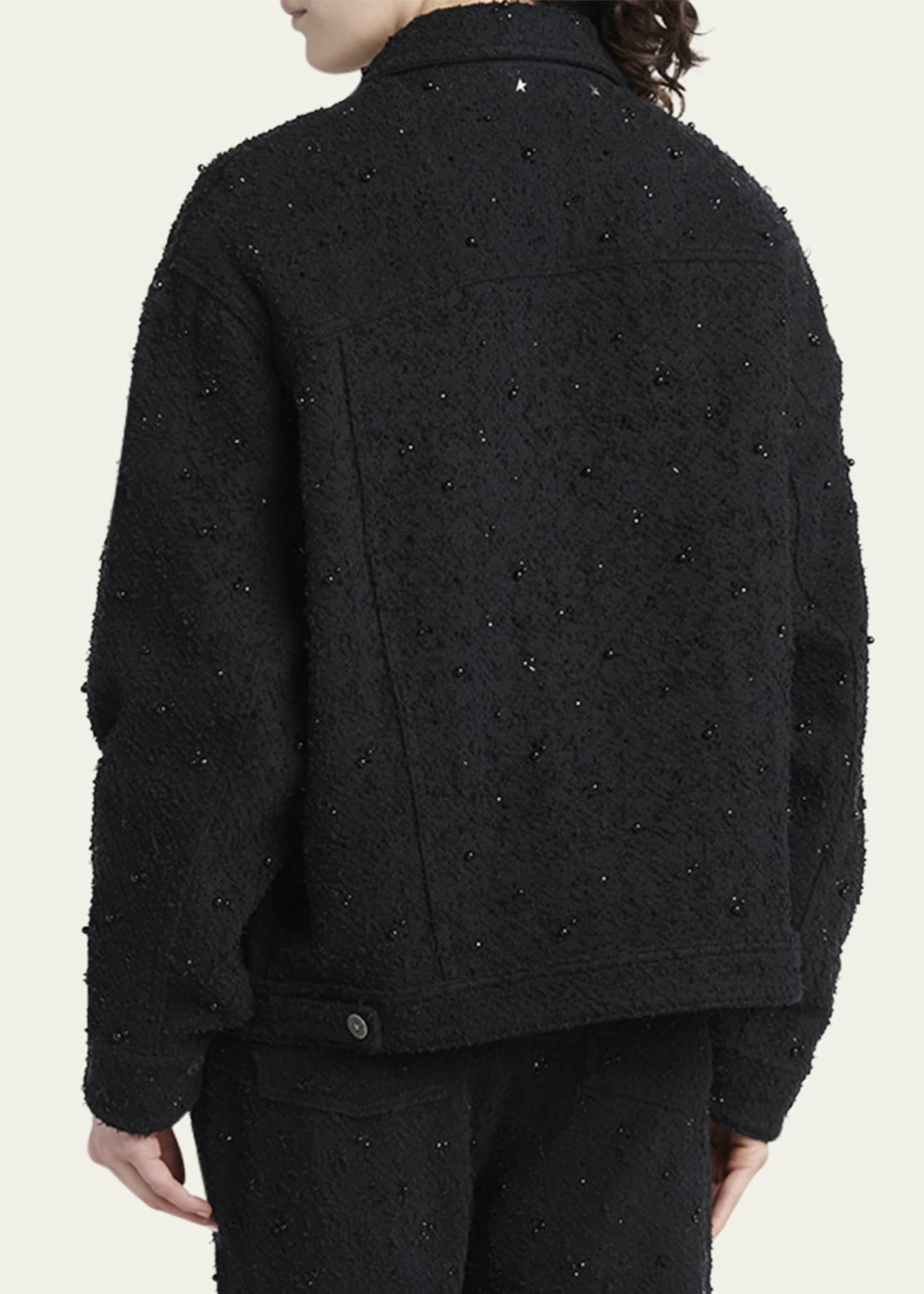 Golden Goose Journey Embellished Denim Jacket Image 3 of 5