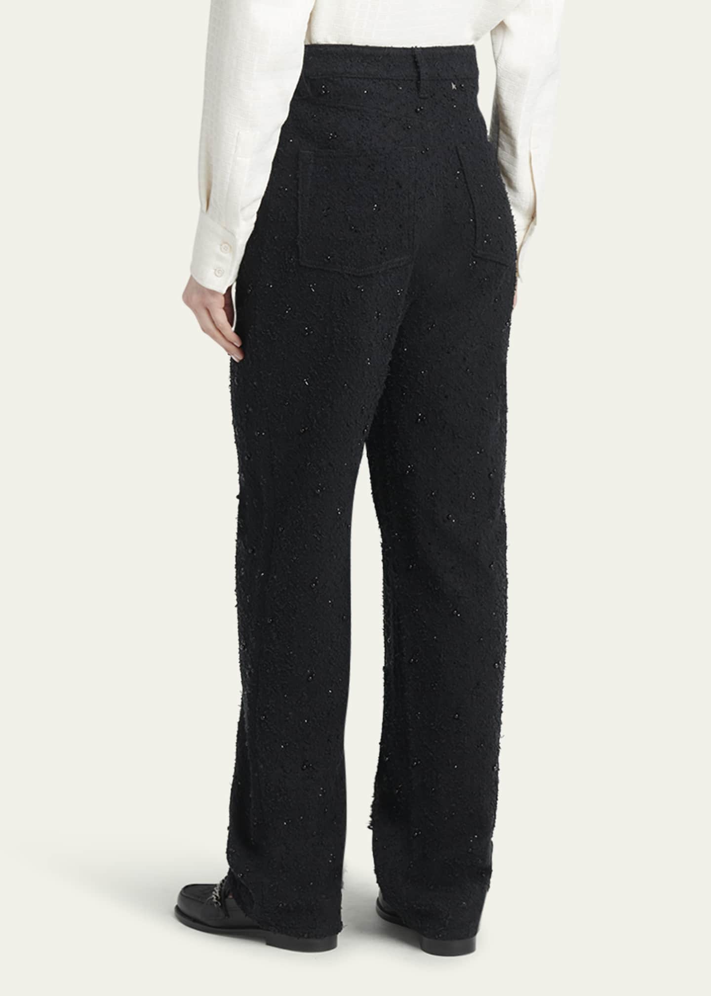 Golden Goose Journey Kim Embellished Straight-Leg Jeans Image 3 of 5