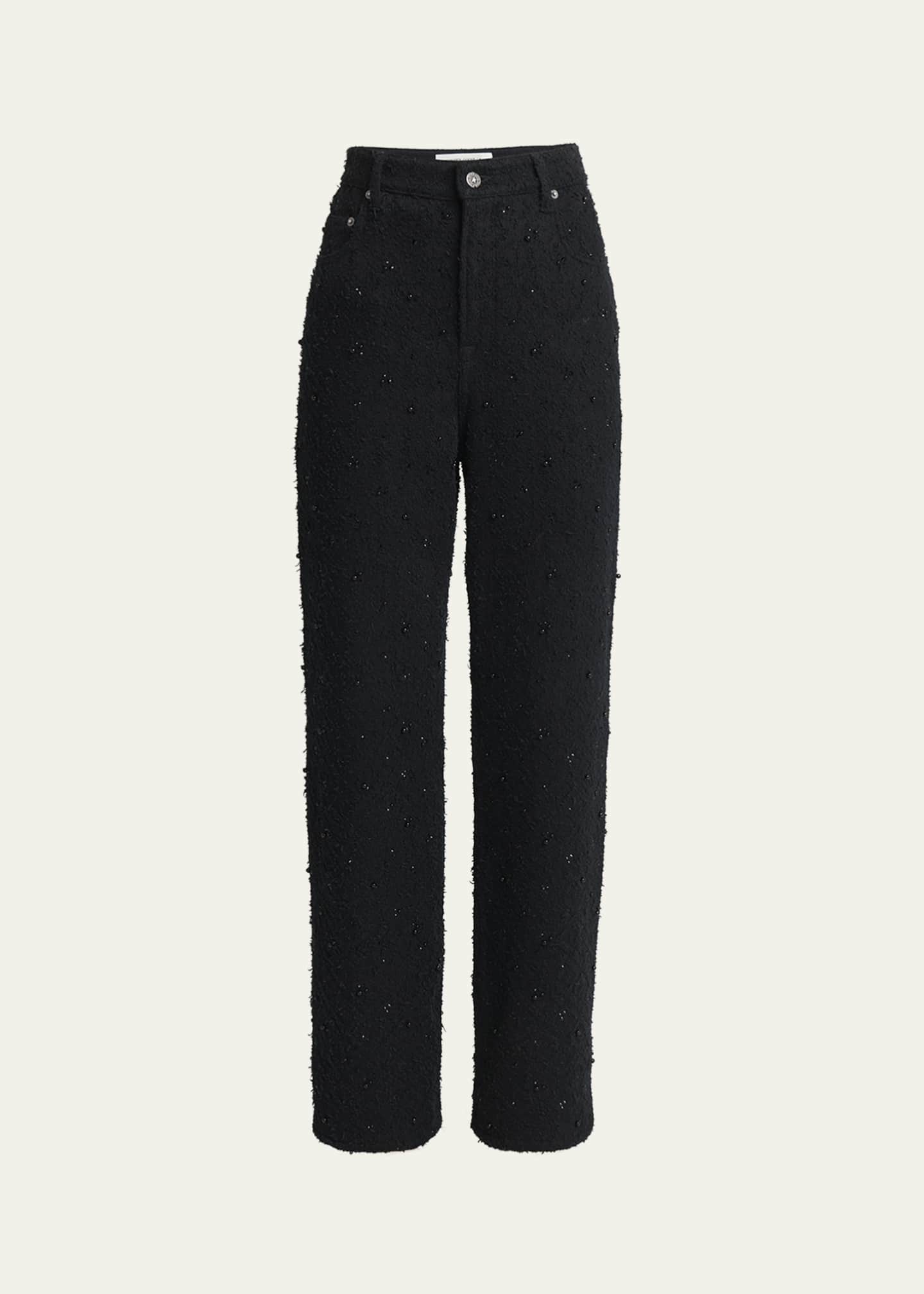 Golden Goose Journey Kim Embellished Straight-Leg Jeans Image 1 of 5