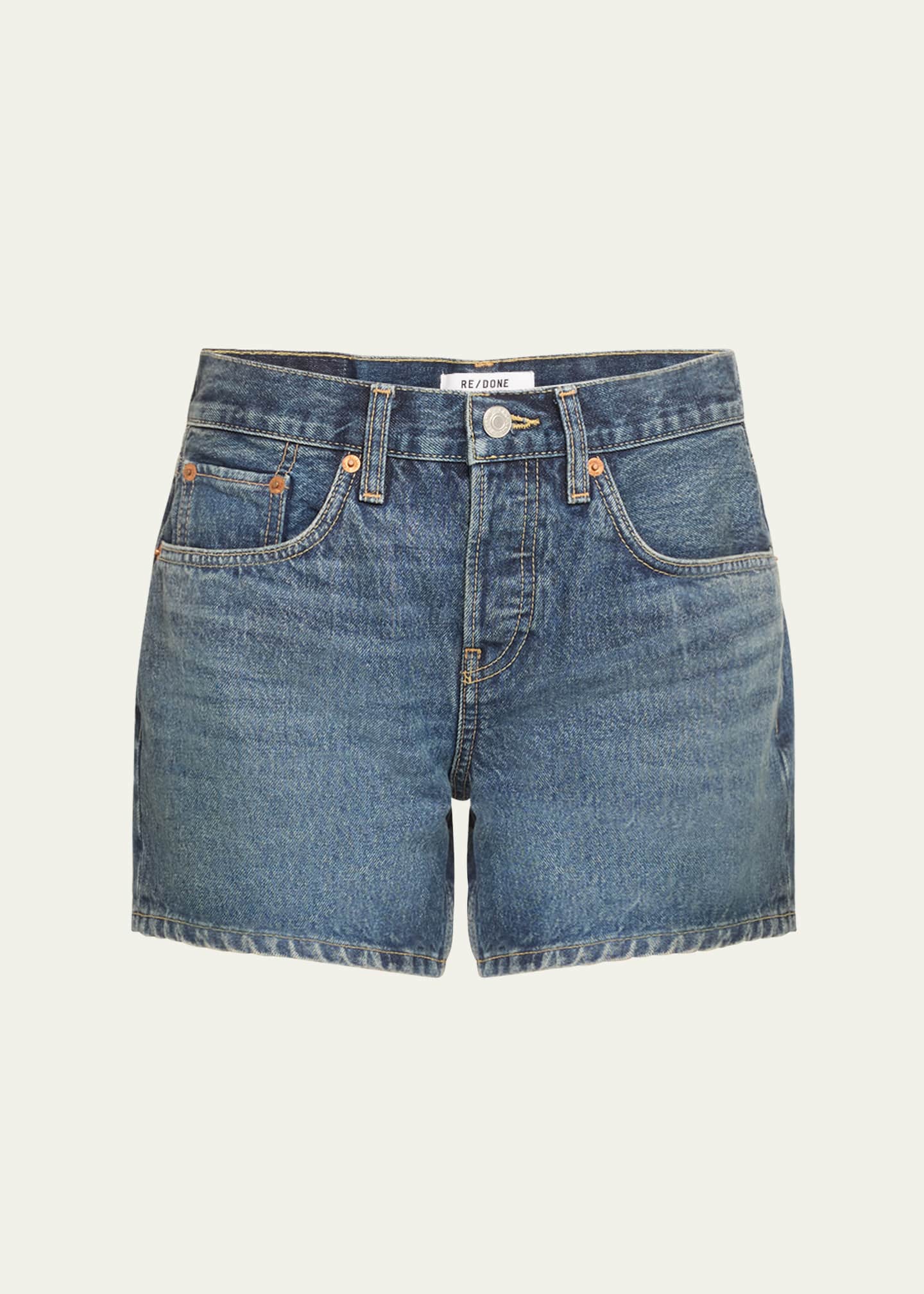 Jean boy shorts outlet
