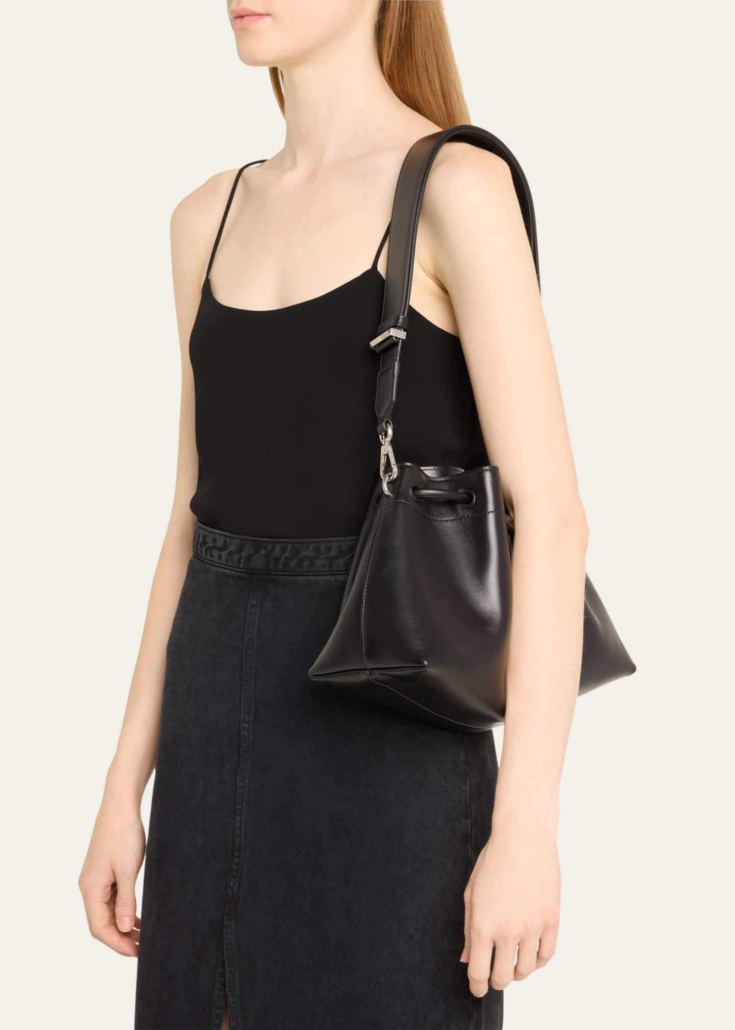Jimmy Choo The Cinch Leather Shoulder Bag Image 2 of 5