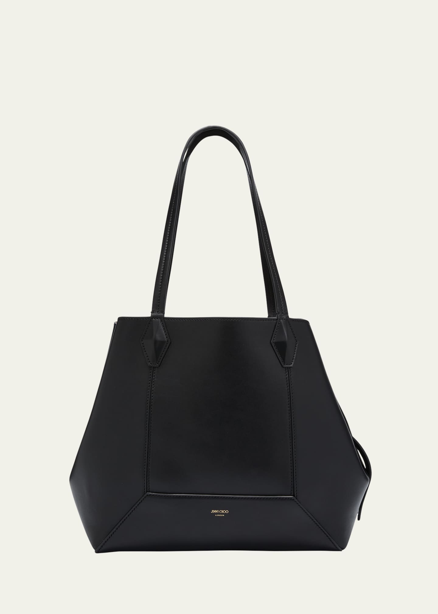 Reiss norton leather tote top