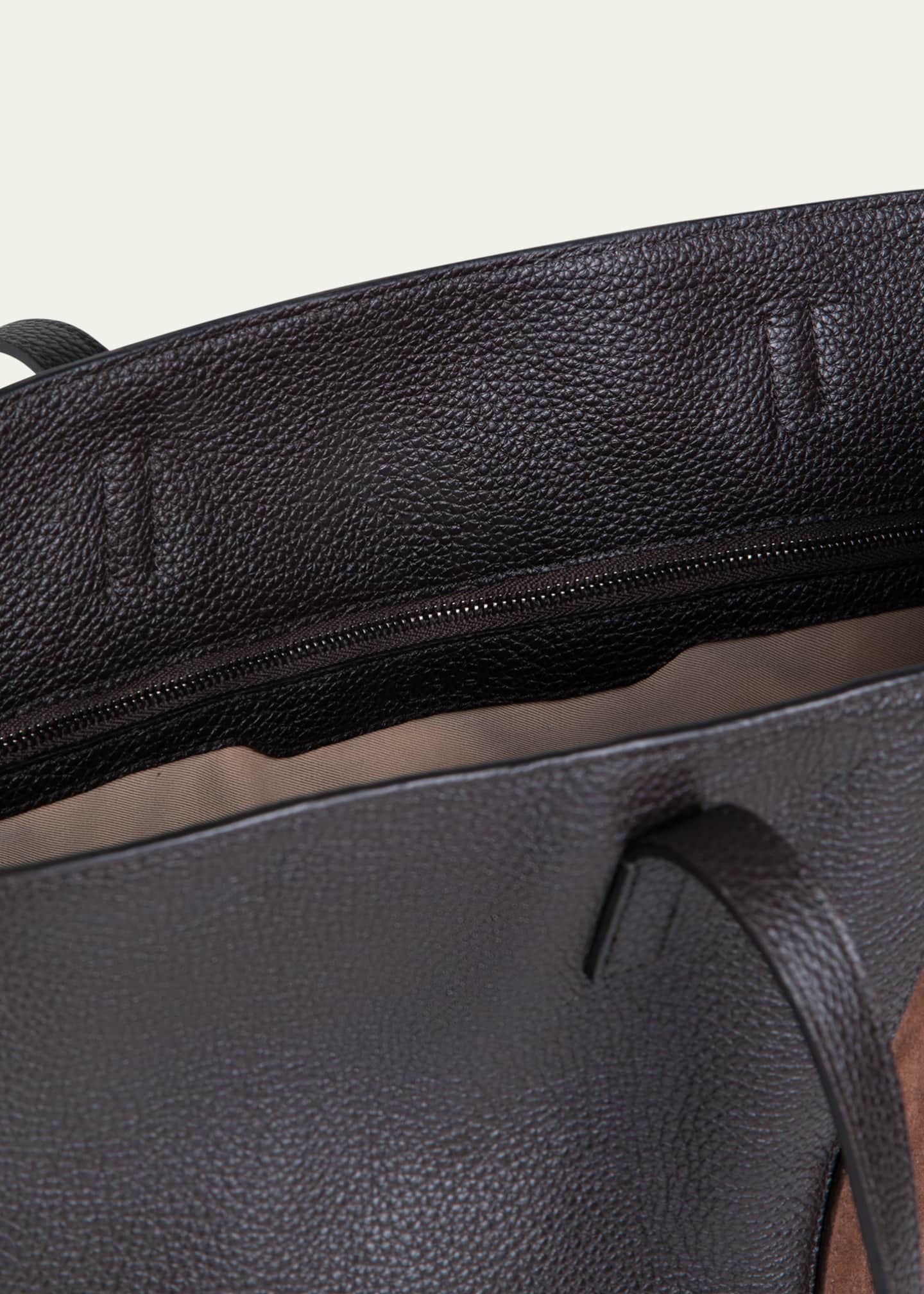 Akris Ai Medium Patchwork Leather Tote Bag Image 3 of 5