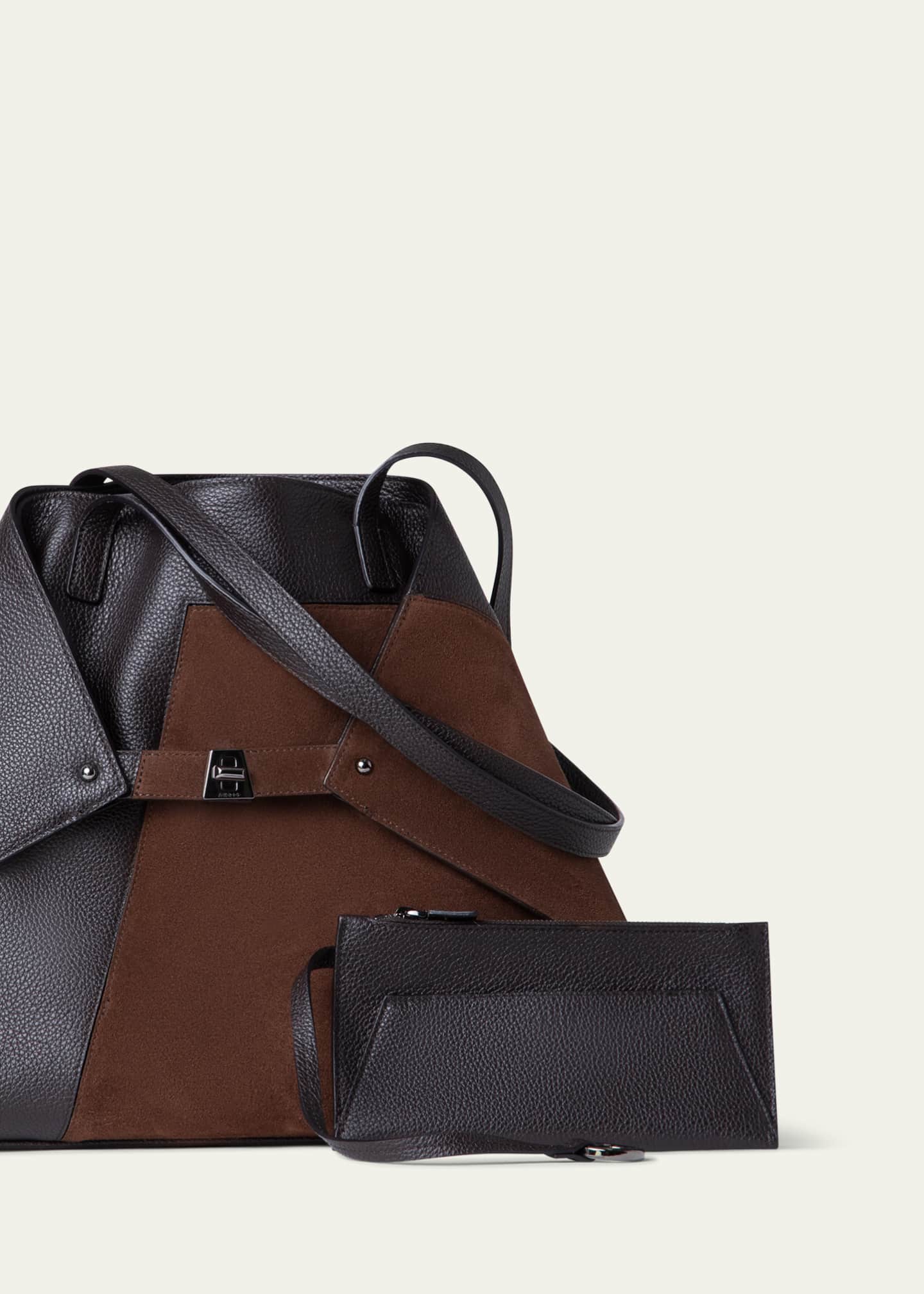 Akris Ai Medium Patchwork Leather Tote Bag Image 5 of 5