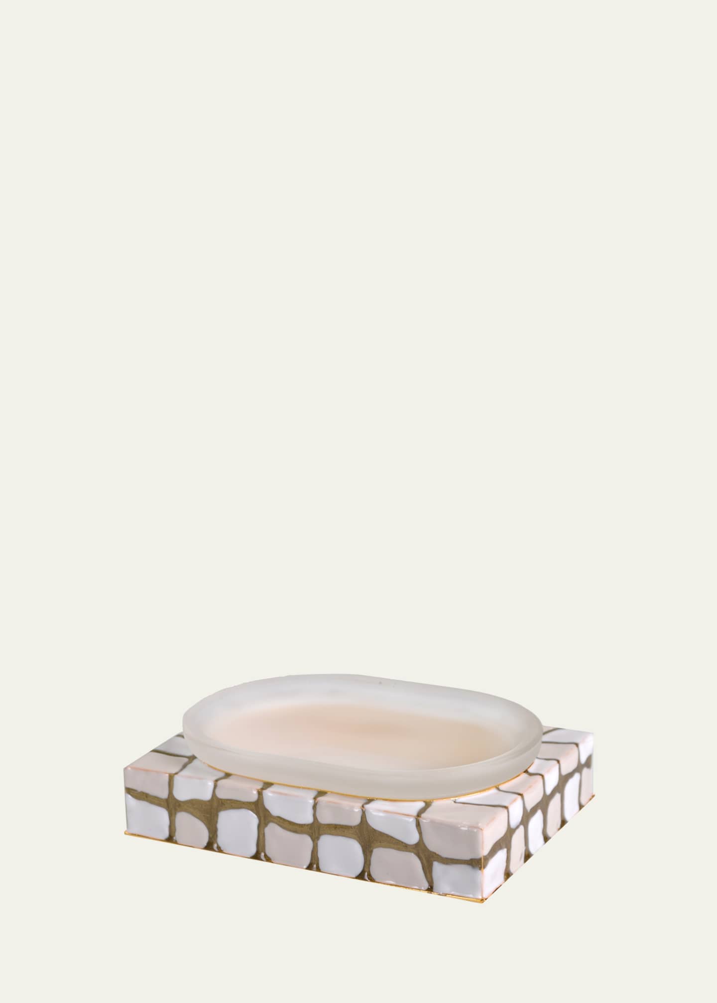 Mike & Ally Quatrro Square Soap Dish