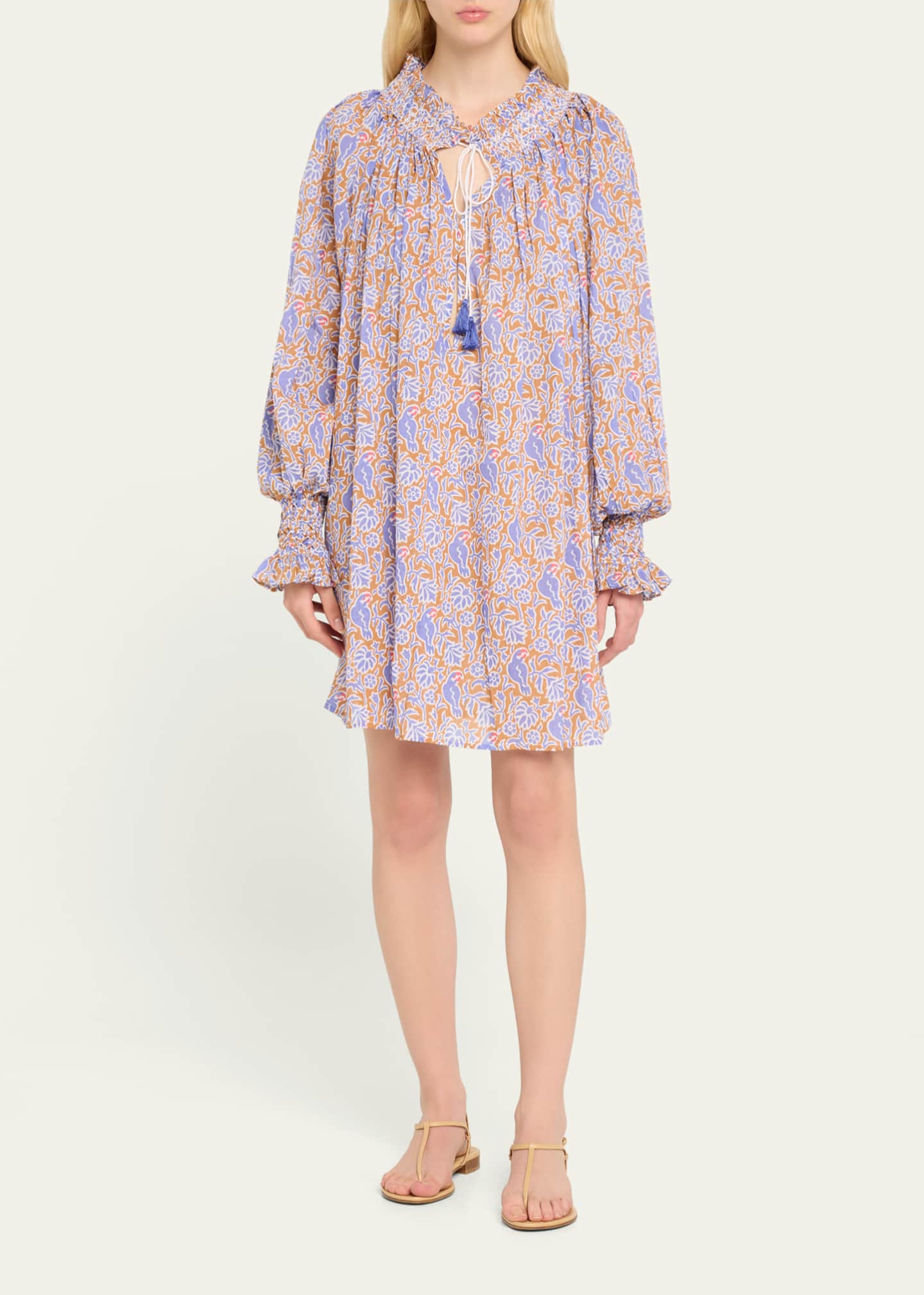 Thierry Colson Vladia Cotton Voile Mini Dress Image 2 of 5