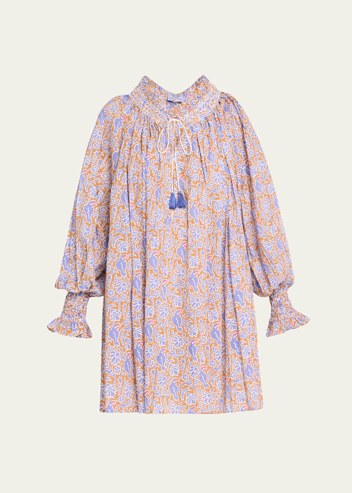 Thierry Colson Vladia Cotton Voile Mini Dress Image 1 of 5