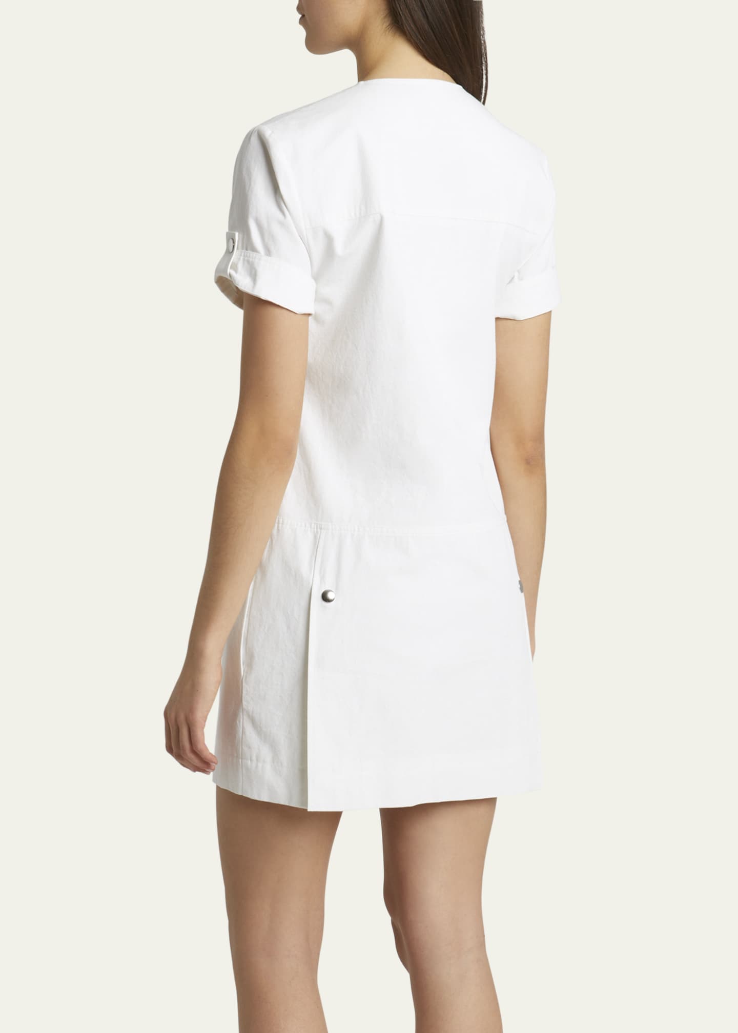 Proenza Schouler White Label Watson Snap Mini Dress Image 3 of 5