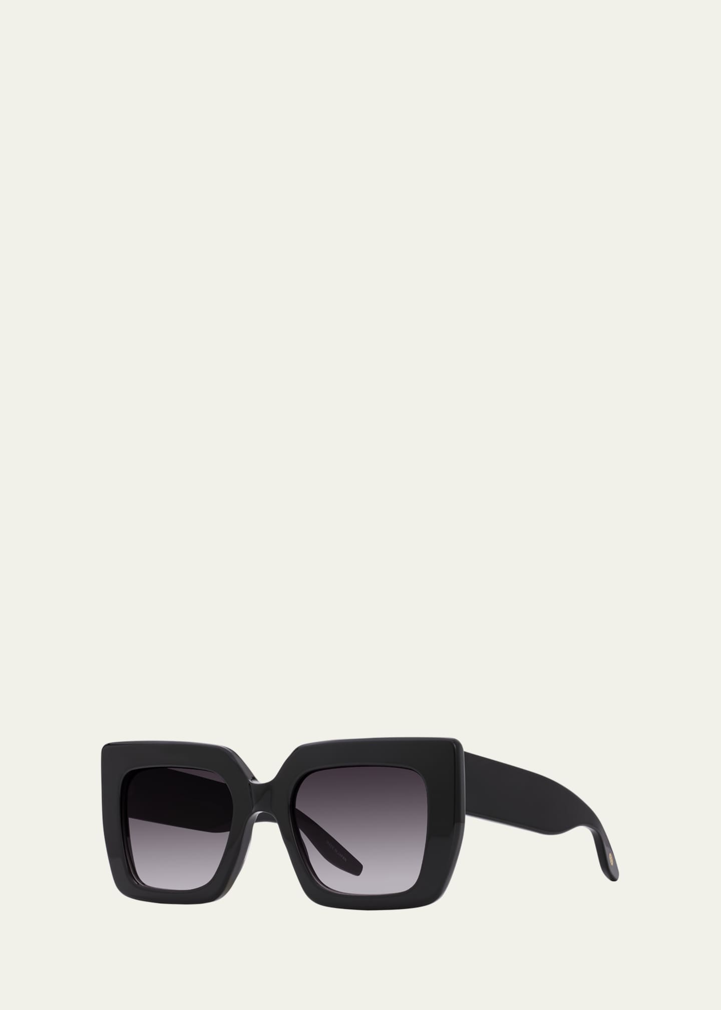 Barton Perreira Wailua Black Zyl Butterfly Sunglasses Image 2 of 3