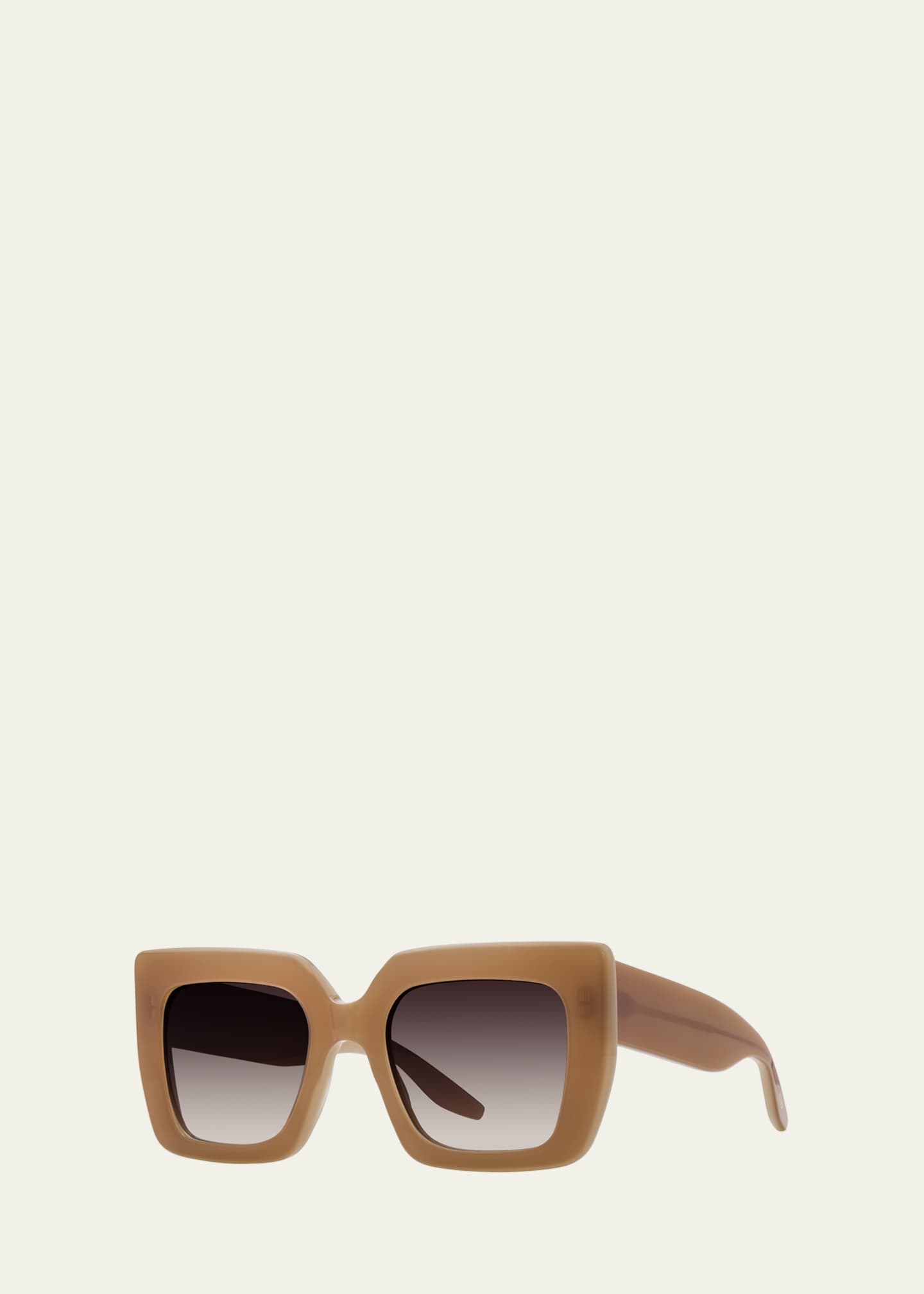 Barton Perreira Wailua Camel Zyl Butterfly Sunglasses Image 2 of 3