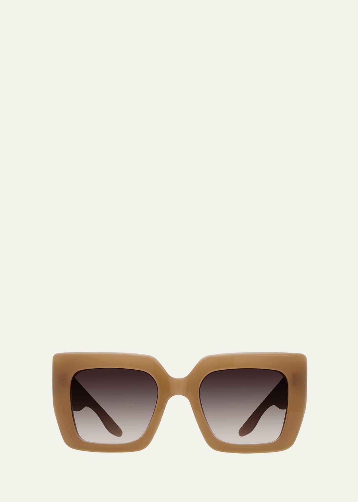 Barton Perreira Wailua Camel Zyl Butterfly Sunglasses Image 1 of 3