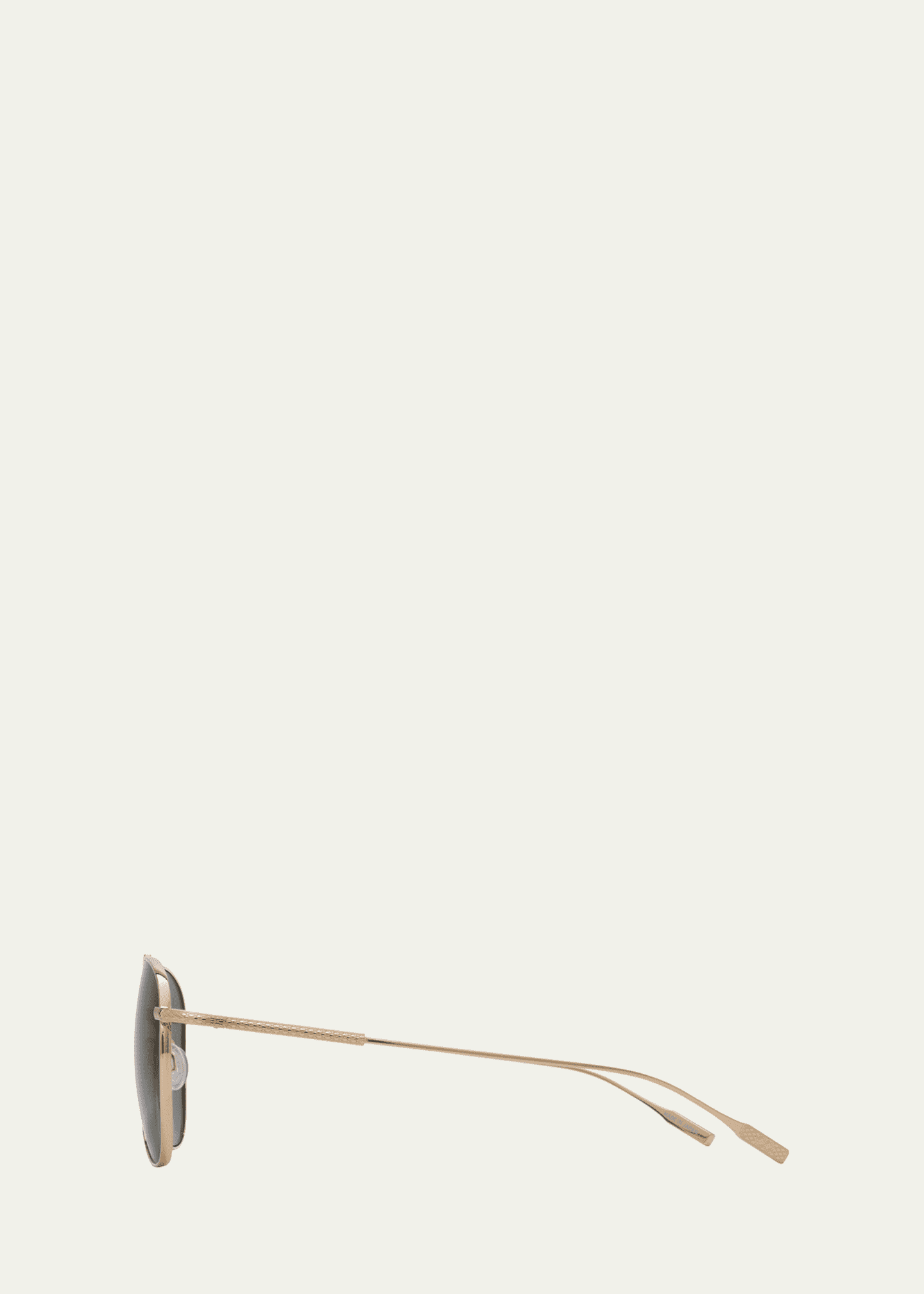 Barton Perreira Trask Polarized Titanium Aviator Sunglasses Image 3 of 3