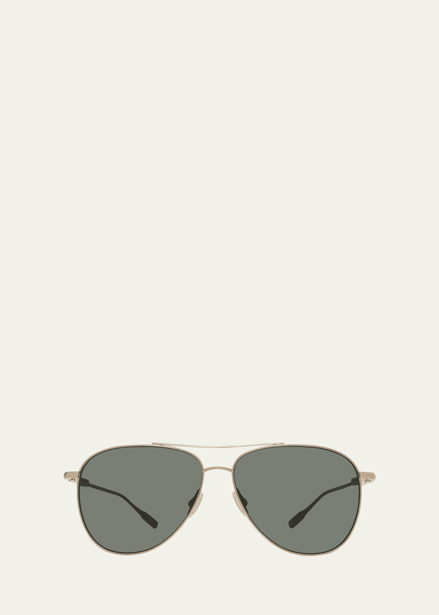 Barton Perreira Trask Polarized Titanium Aviator Sunglasses Image 1 of 3