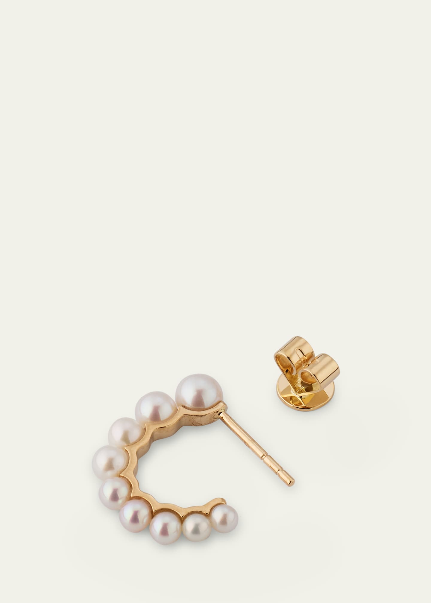 Sophie Bille Brahe Petit Boucle de Perle Earring, Single Image 4 of 4