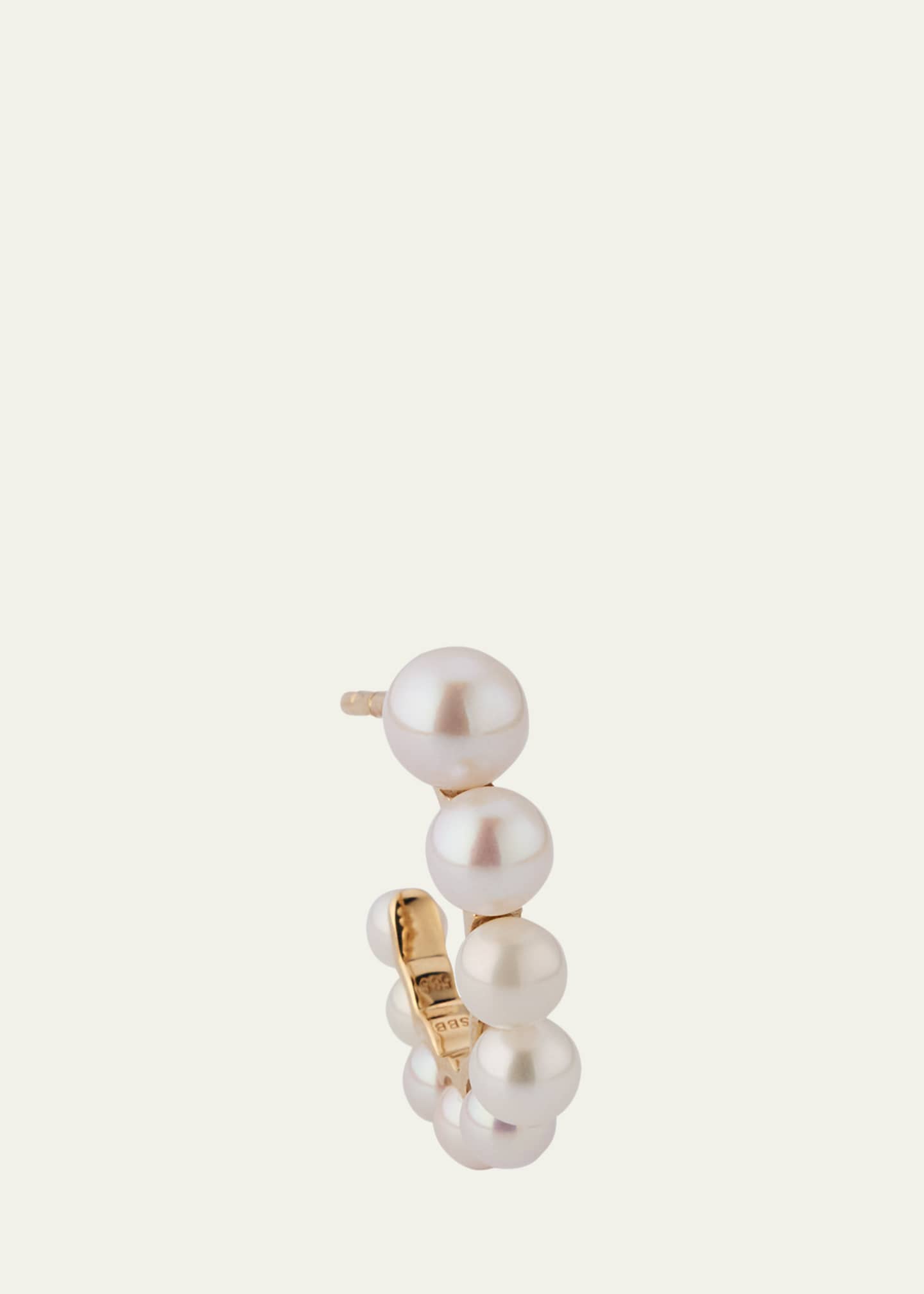 Sophie Bille Brahe Petit Boucle de Perle Earring, Single Image 1 of 4