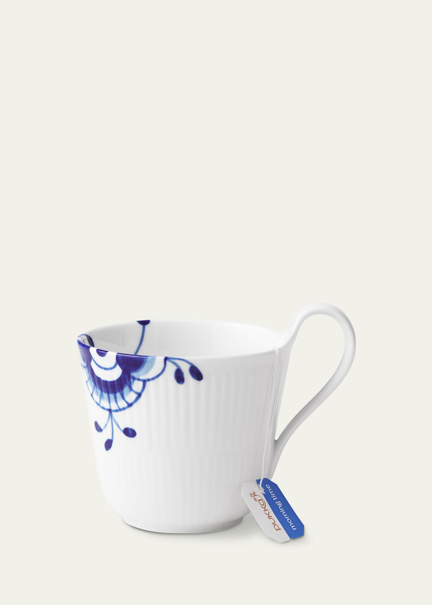 Royal Copenhagen Blue Fluted Mega High-Handle Cup, 11 oz