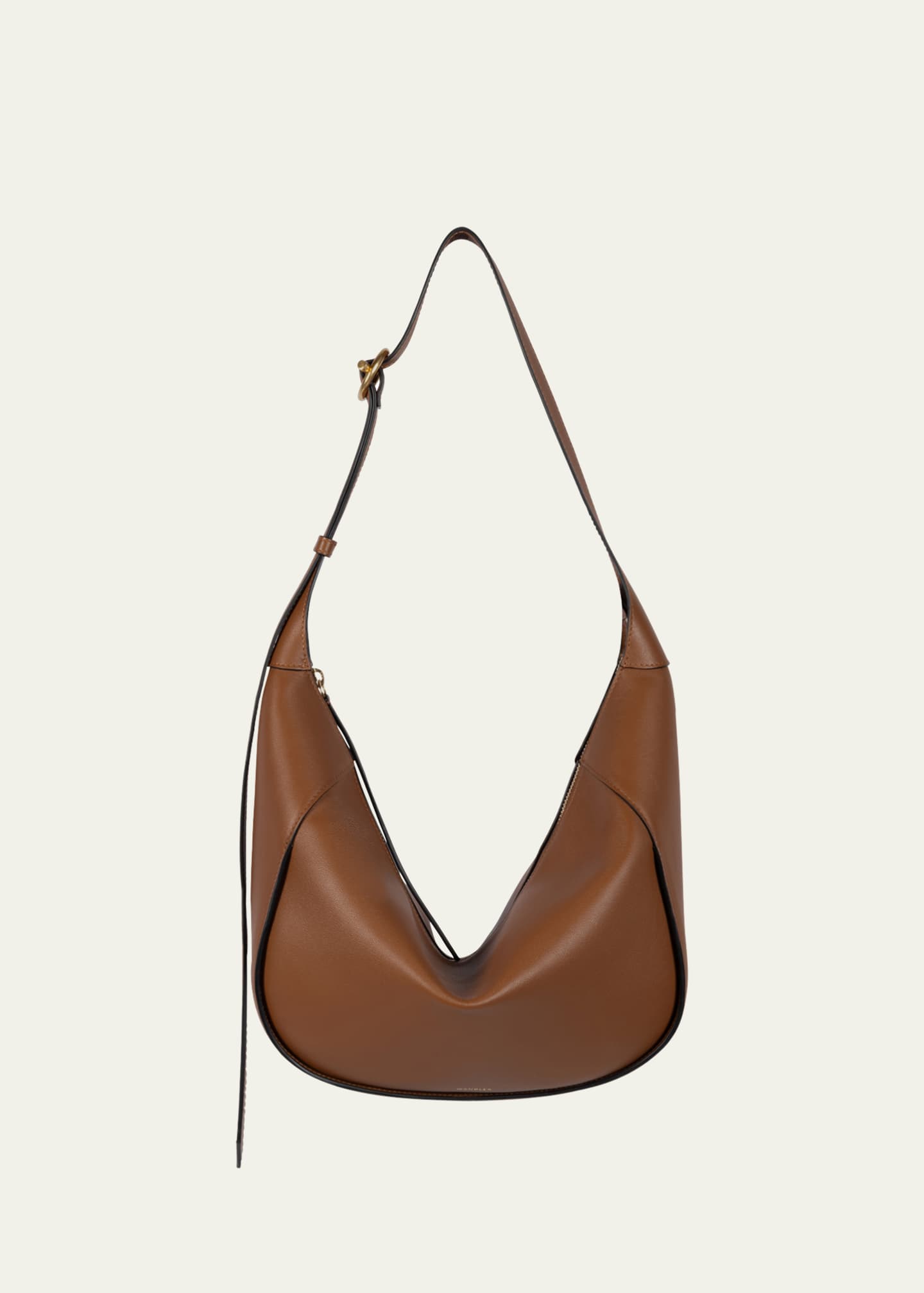 Wandler Maggie Zip Leather Hobo Bag Image 1 of 3