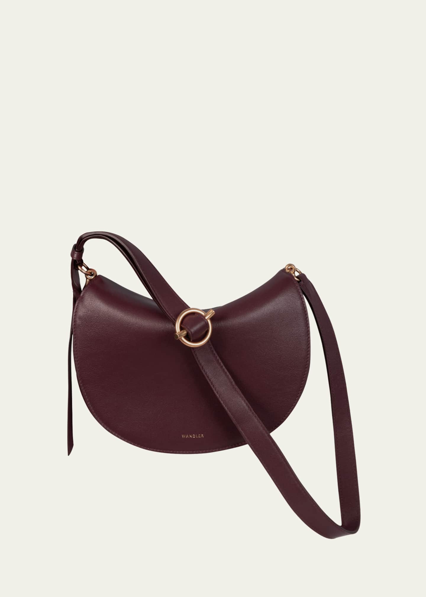 Wandler Kate Flap Leather Crossbody Bag Image 1 of 4