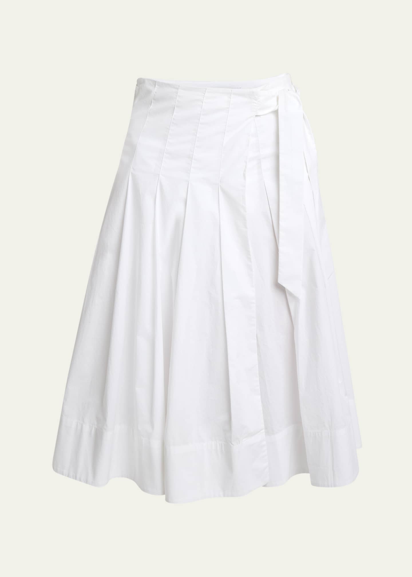 Proenza Schouler White Label Peters Pleated Knee Length Skirt Bergdorf Goodman