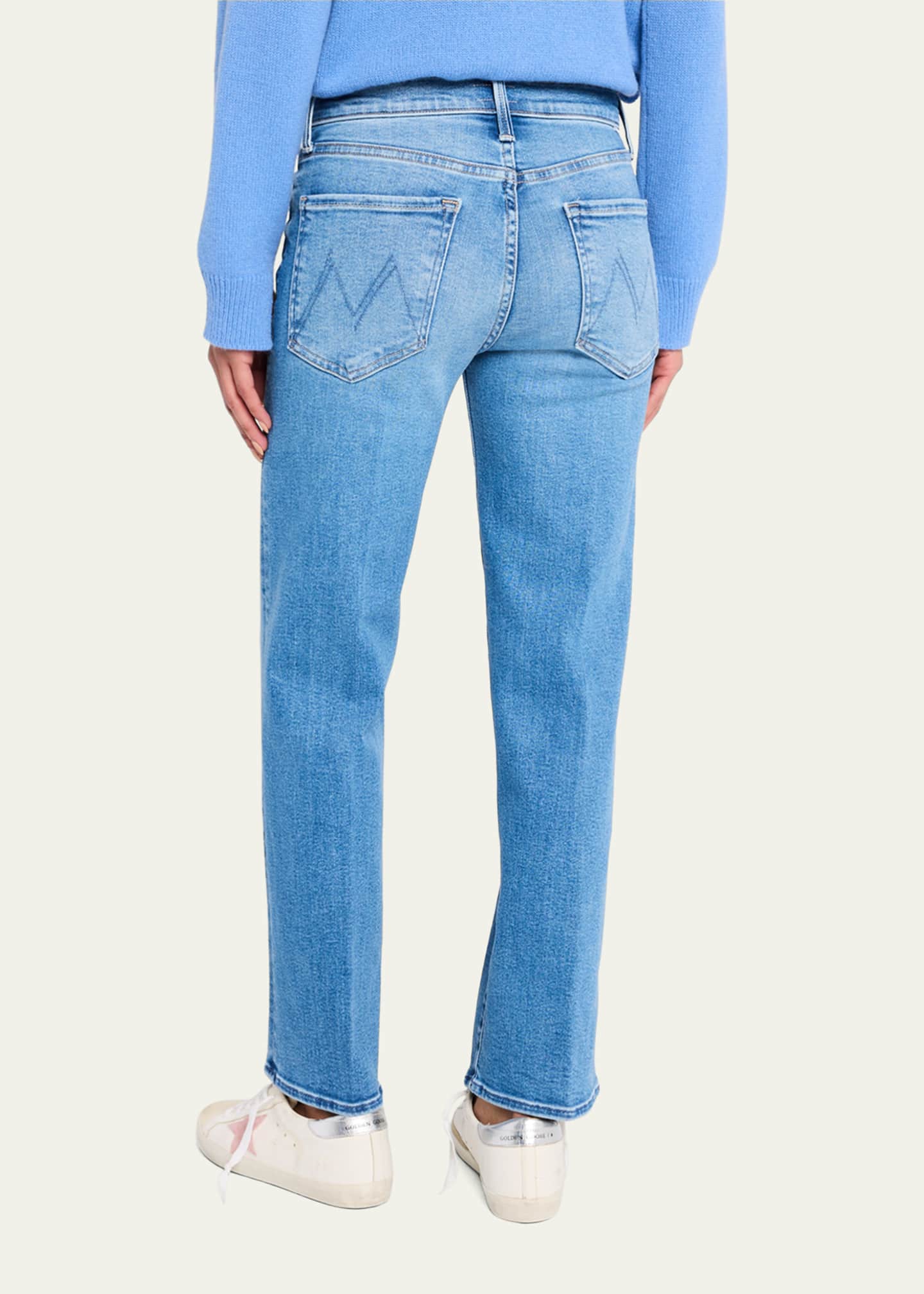 MOTHER The Mid-Rise Rambler Zip Ankle Jeans Image 3 of 5