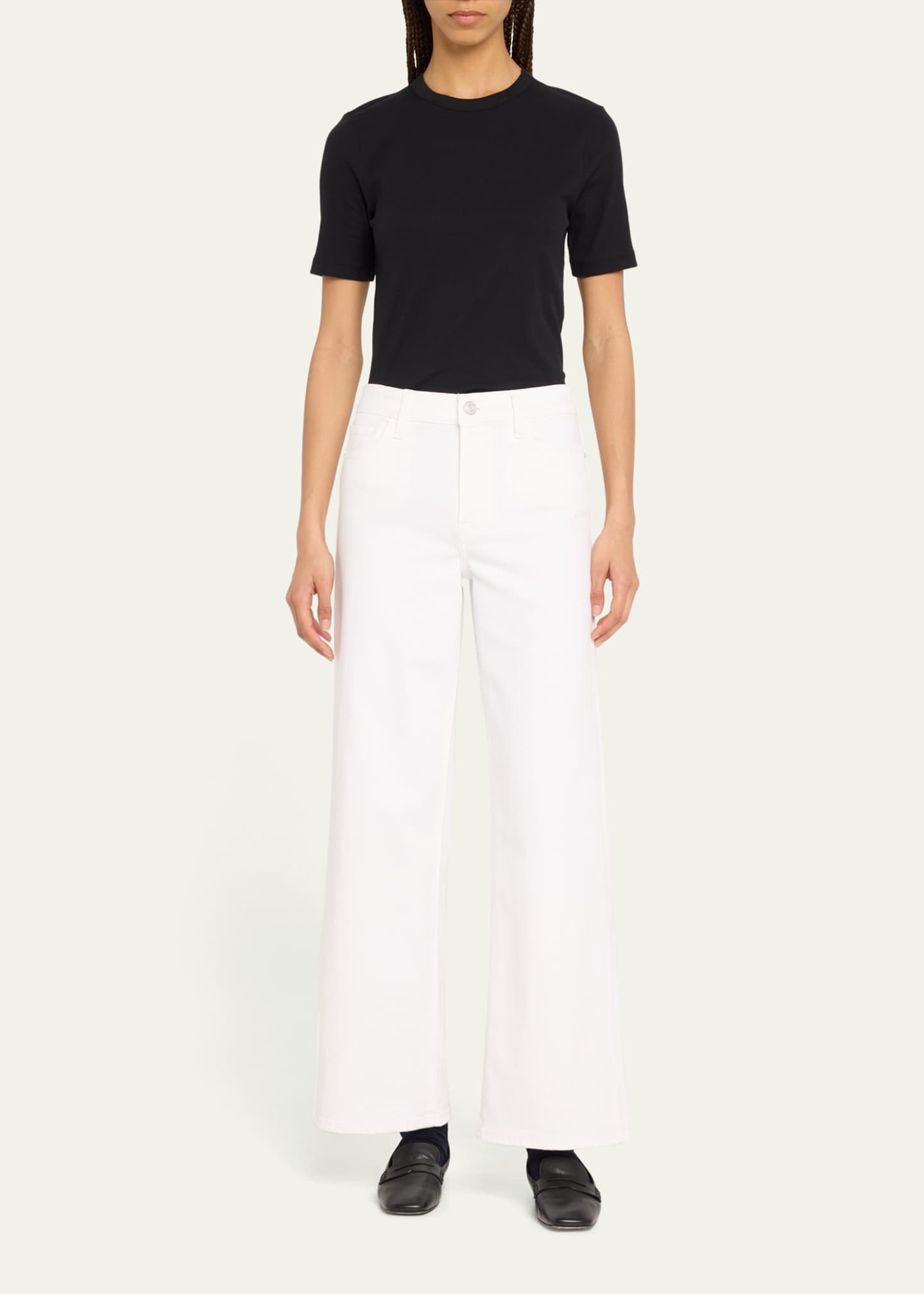 FRAME Le Slim Palazzo Jeans Image 2 of 5