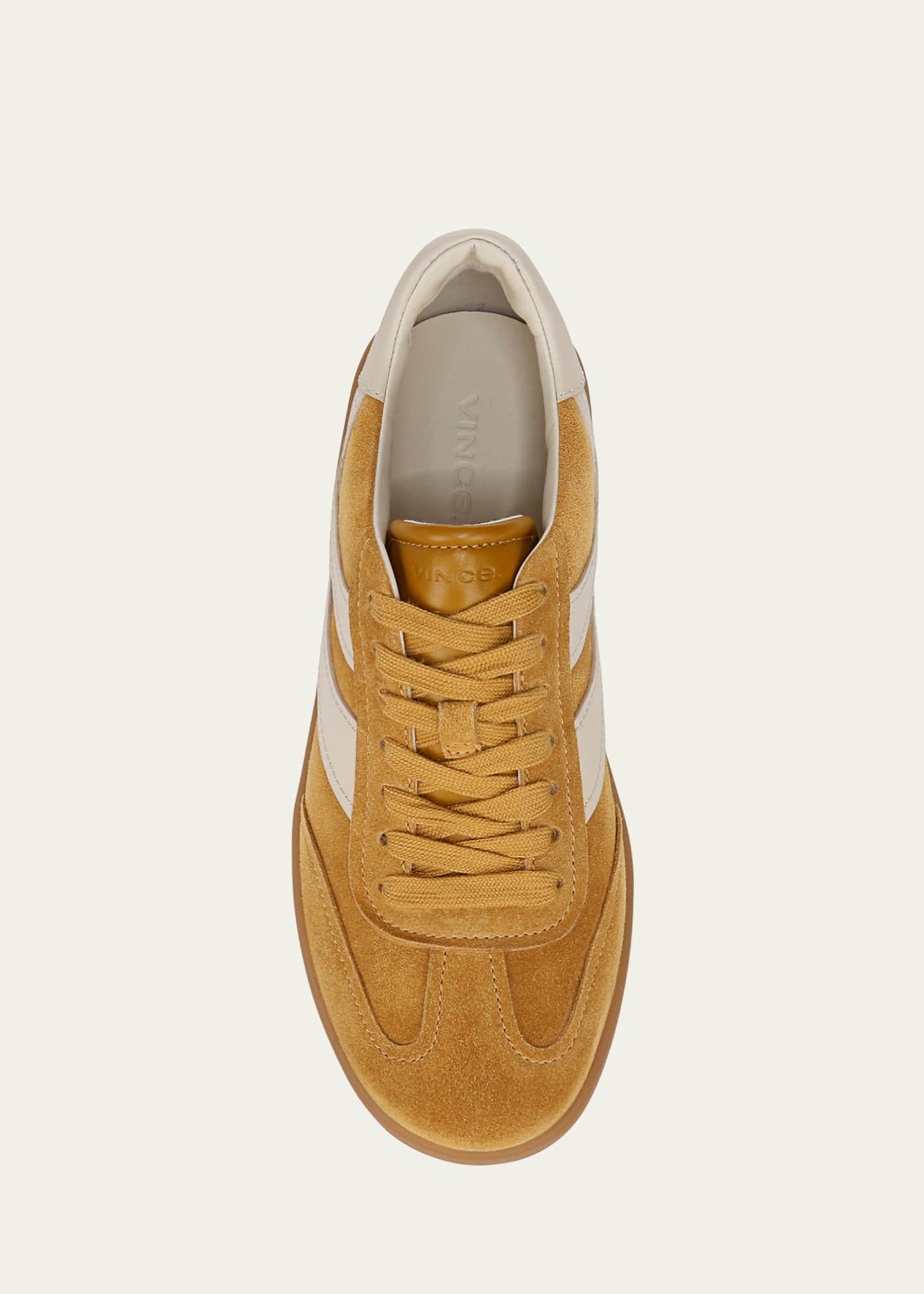 Vince Oasis Mixed Leather Retro Sneakers Image 5 of 5