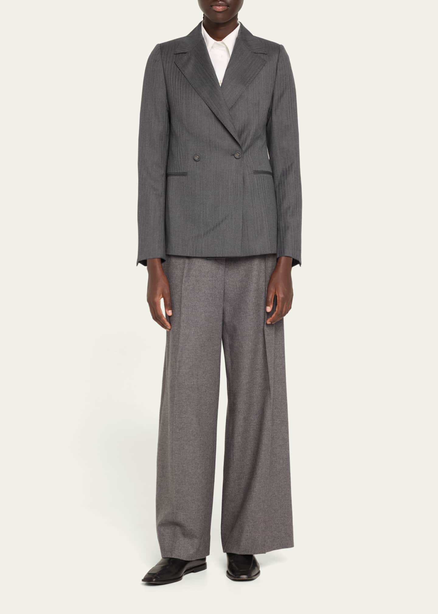 Officine Generale Melania Herringbone Jacket Image 2 of 5