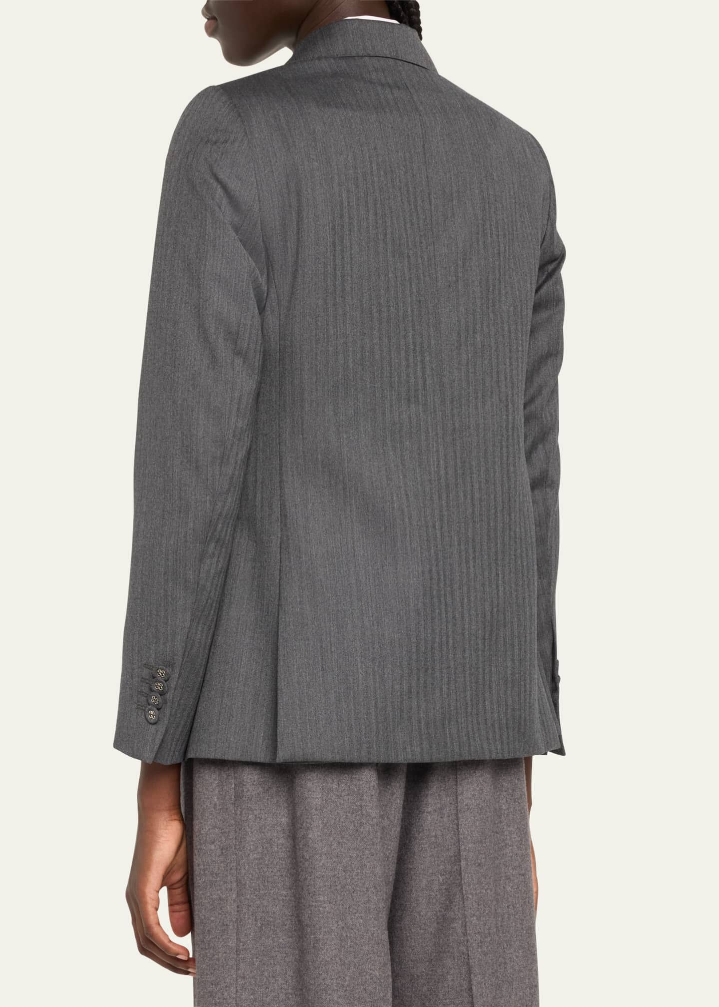 Officine Generale Melania Herringbone Jacket Image 3 of 5