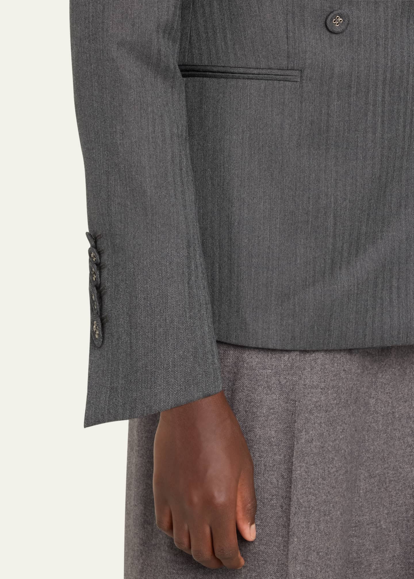 Officine Generale Melania Herringbone Jacket Image 5 of 5