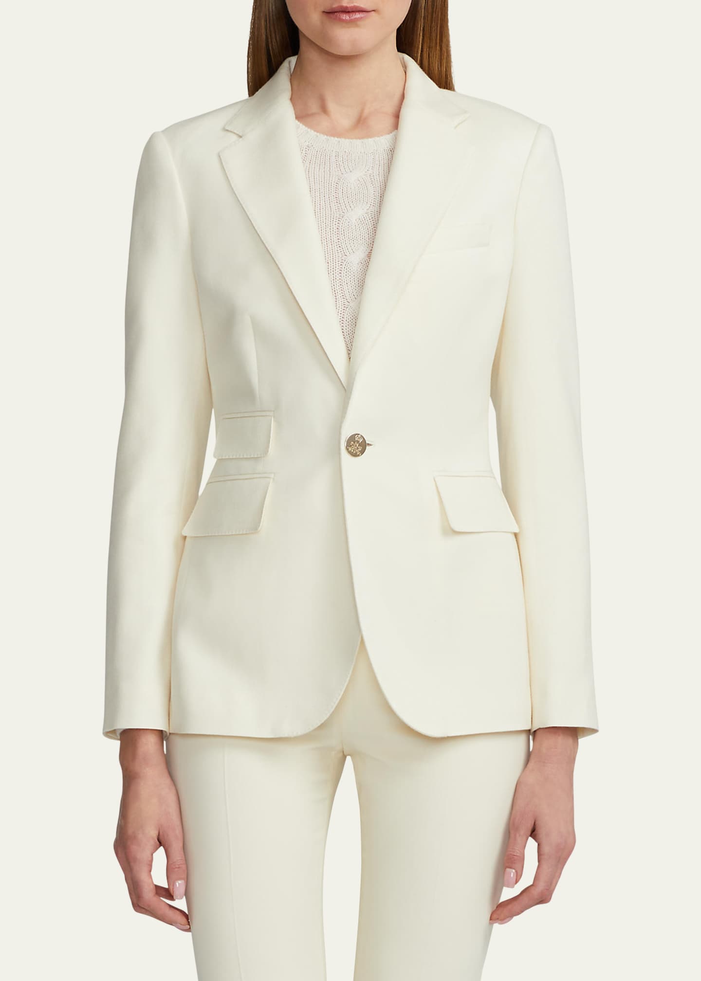 Ralph Lauren Collection Parker Cashmere Single-Breasted Jacket