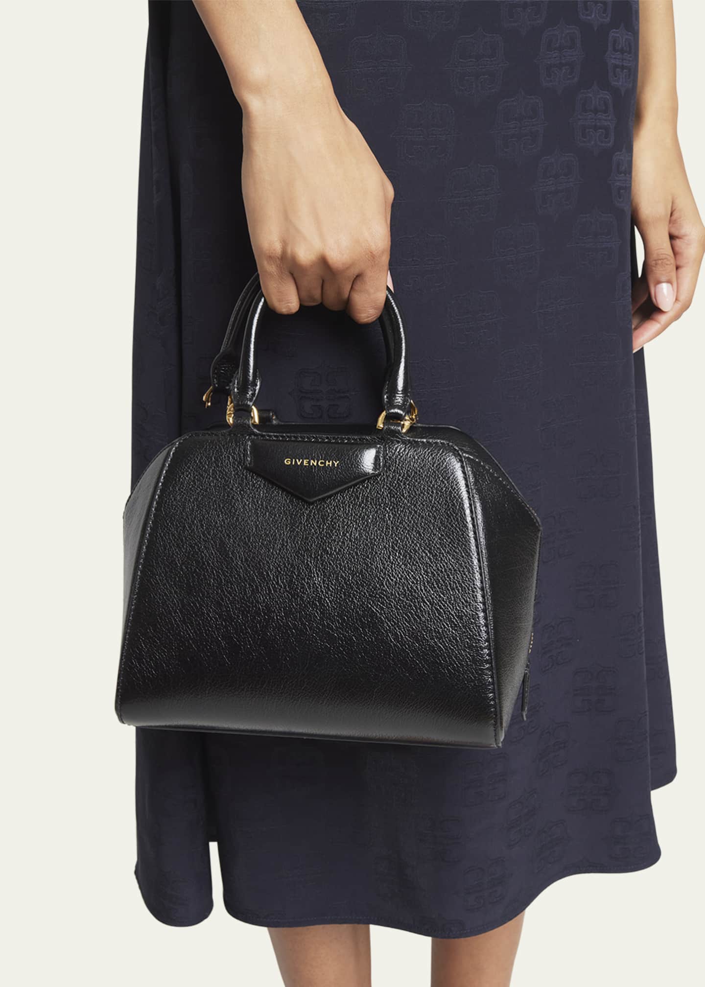 Givenchy antigona small shiny black clearance